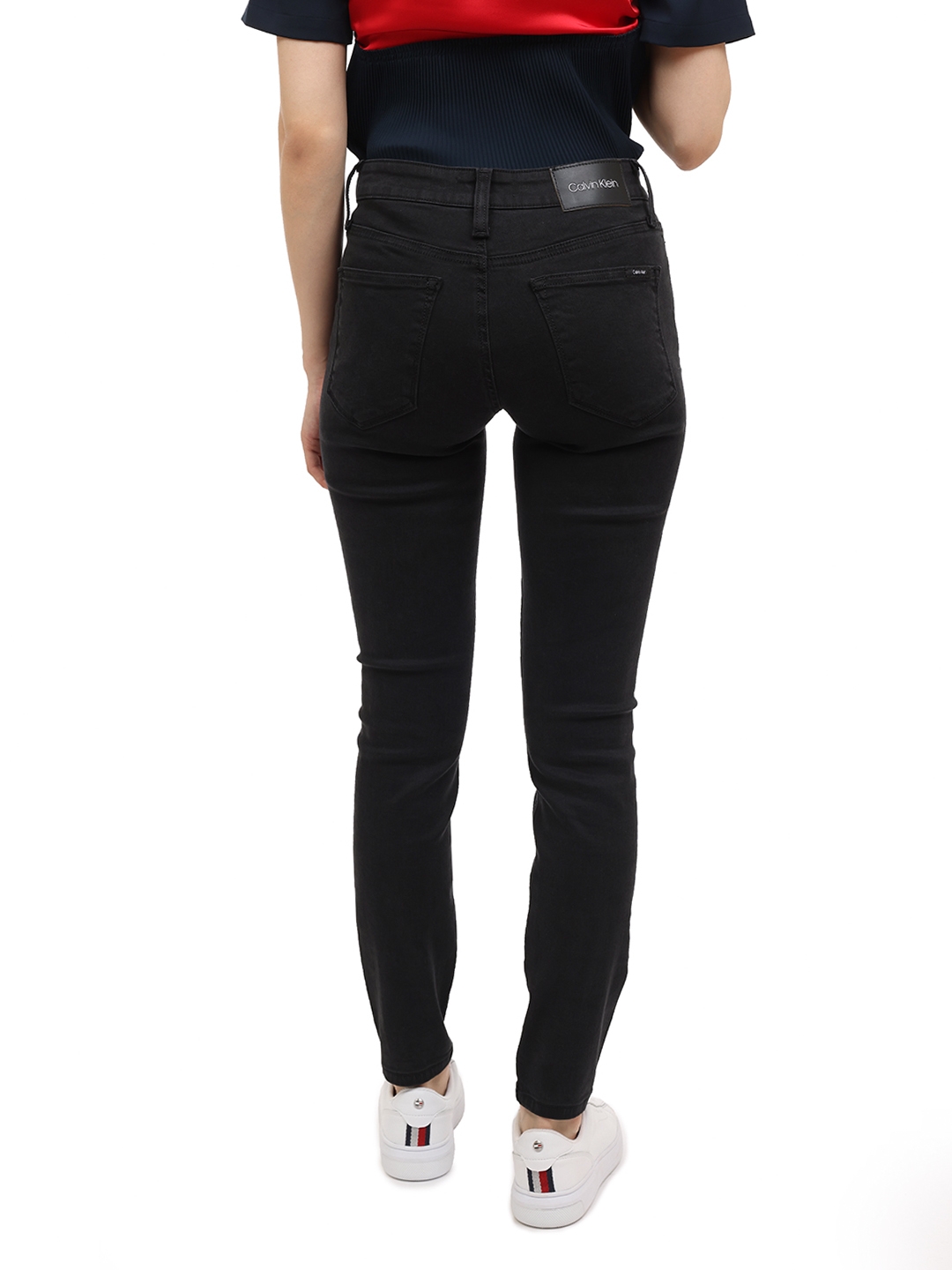 Джинсы Calvin Klein K20K201052 черные женские — купить в интернет-магазине Verdistore