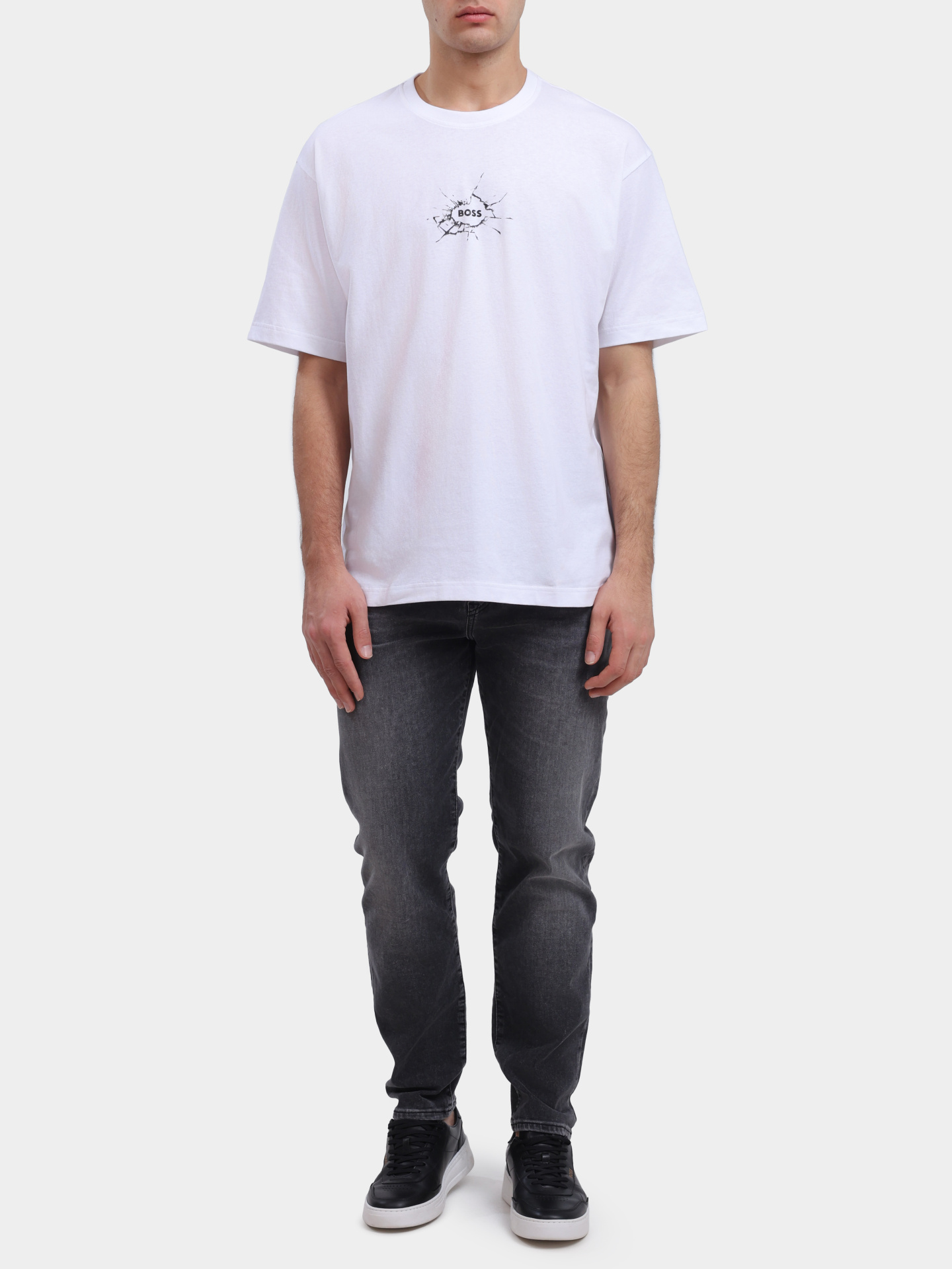 Джинсы Hugo 50544648 018 серые мужские — купить в интернет-магазине Verdistore