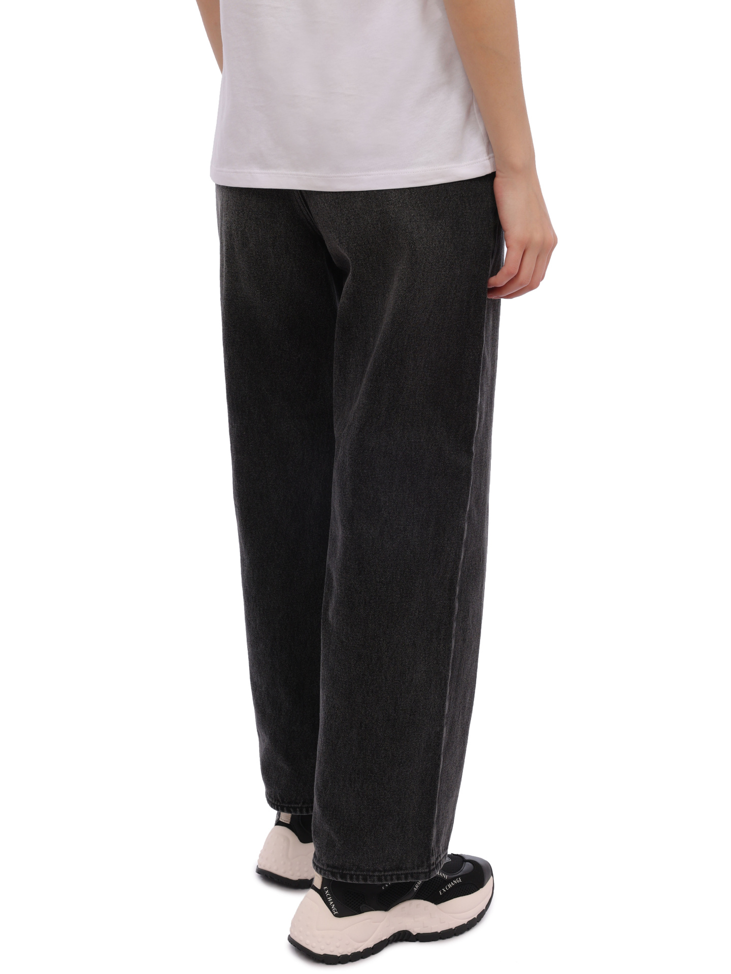 Джинсы Armani Exchange 6RYJ38 Y11AZ 0204 черные женские — купить в интернет-магазине Verdistore