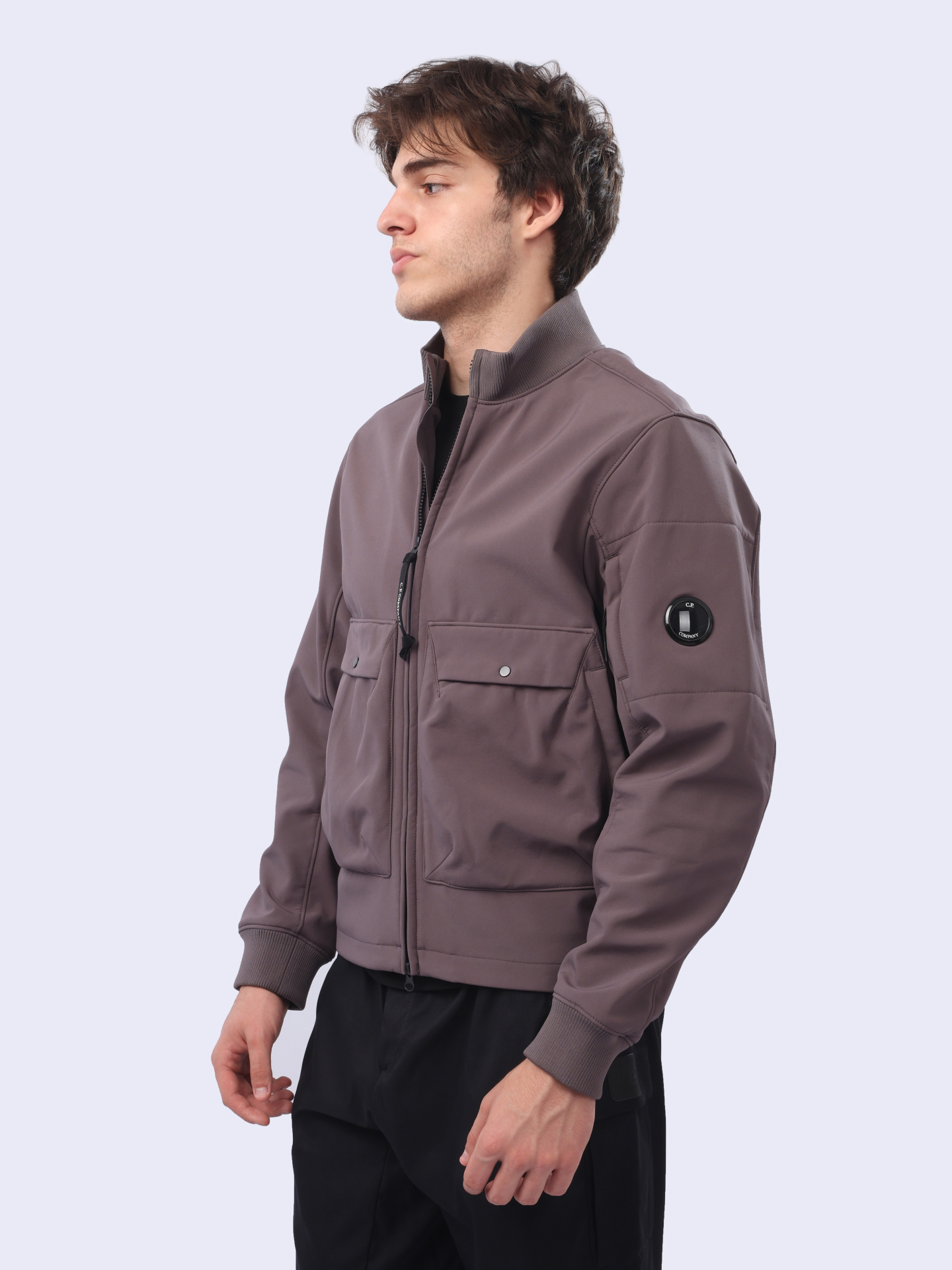 Бомбер C.P. Company 17CMOW006A-006097A 771 серый мужской — купить в интернет-магазине Verdistore