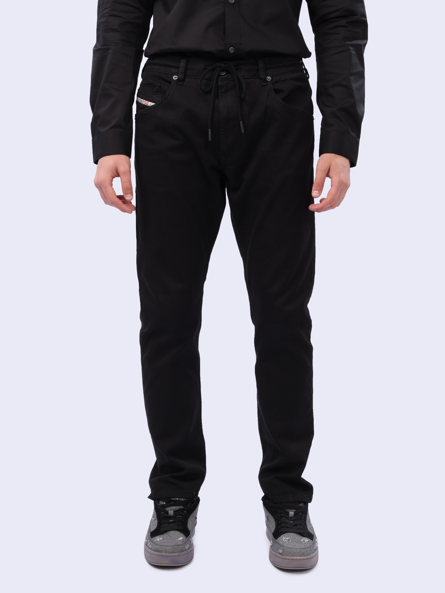 Джинсы Diesel A14847068NH02 черные мужские — купить в интернет-магазине Verdistore