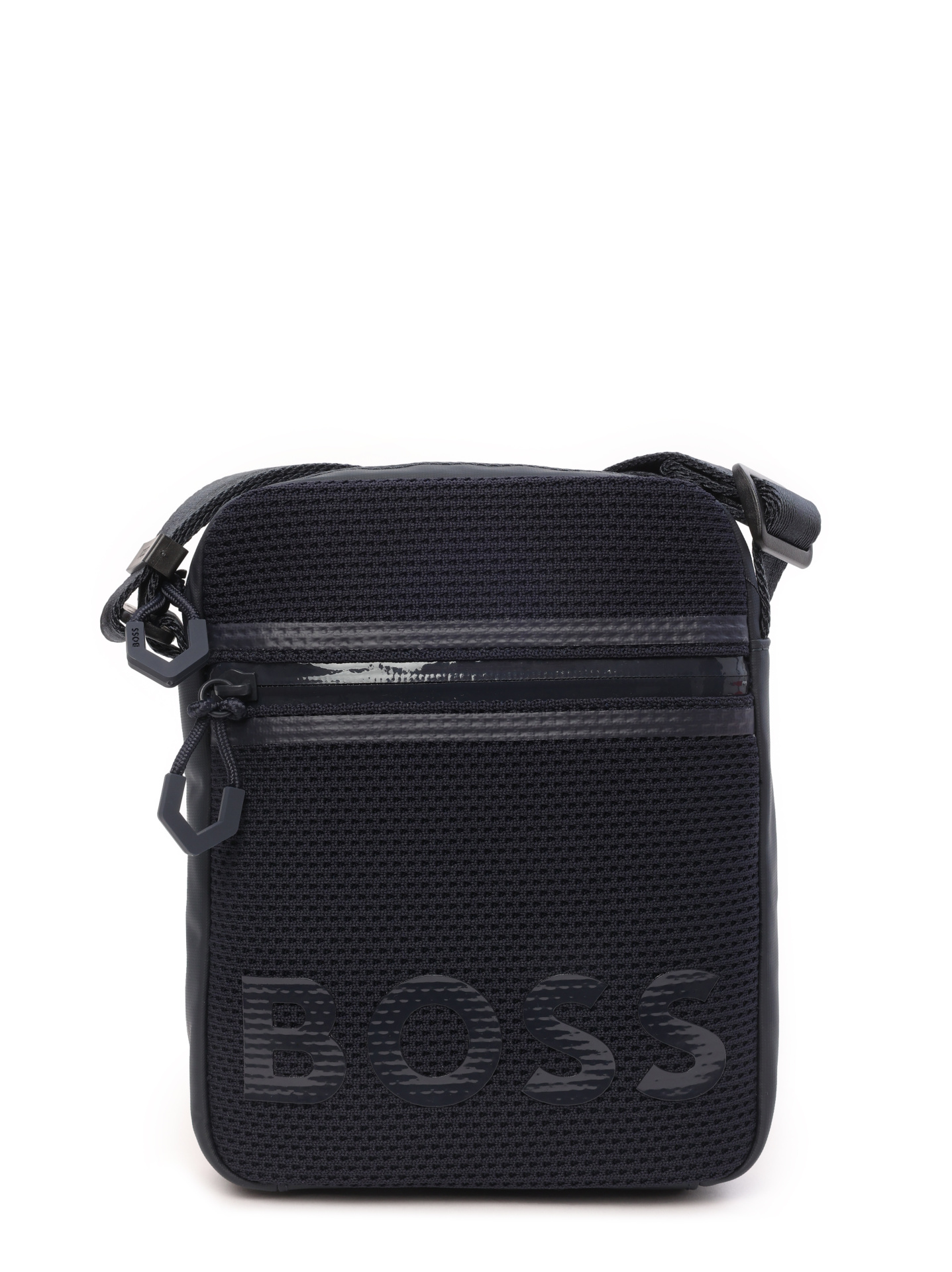 Сумка Boss 50504334 404 темно-синяя мужская из текстиля — купить в интернет-магазине Verdistore