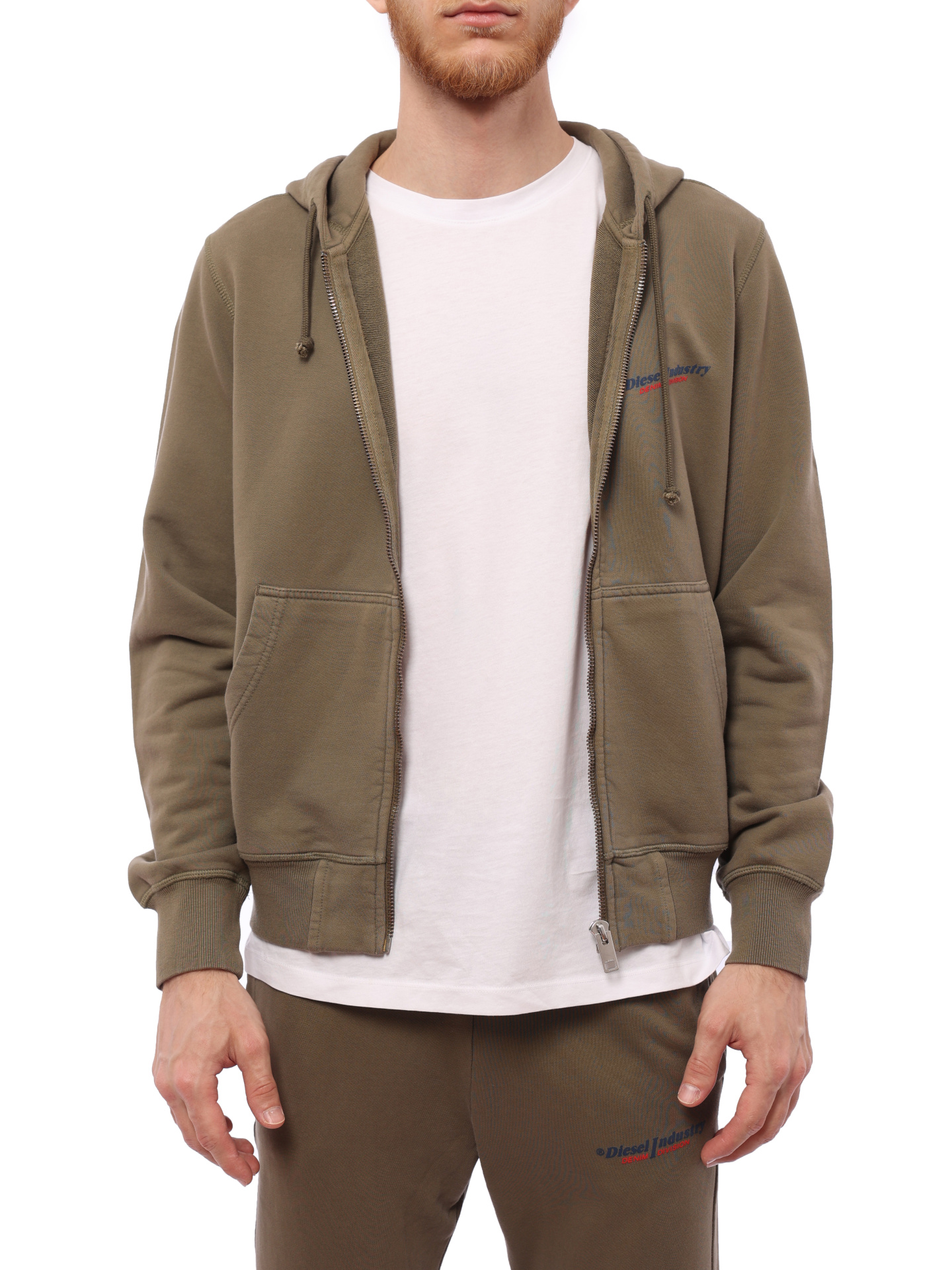 Мастерка Diesel A037450HERE5JX хлопковая мужская — купить в интернет-магазине Verdistore