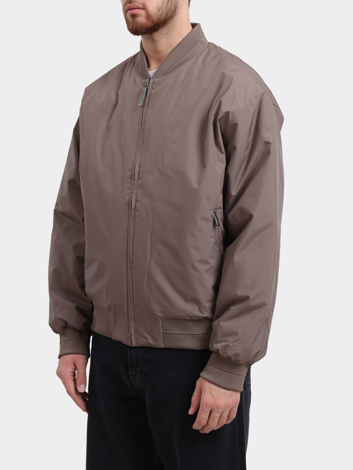 Бомбер Calvin Klein LV04LC513G CEF коричневый мужской — купить в интернет-магазине Verdistore