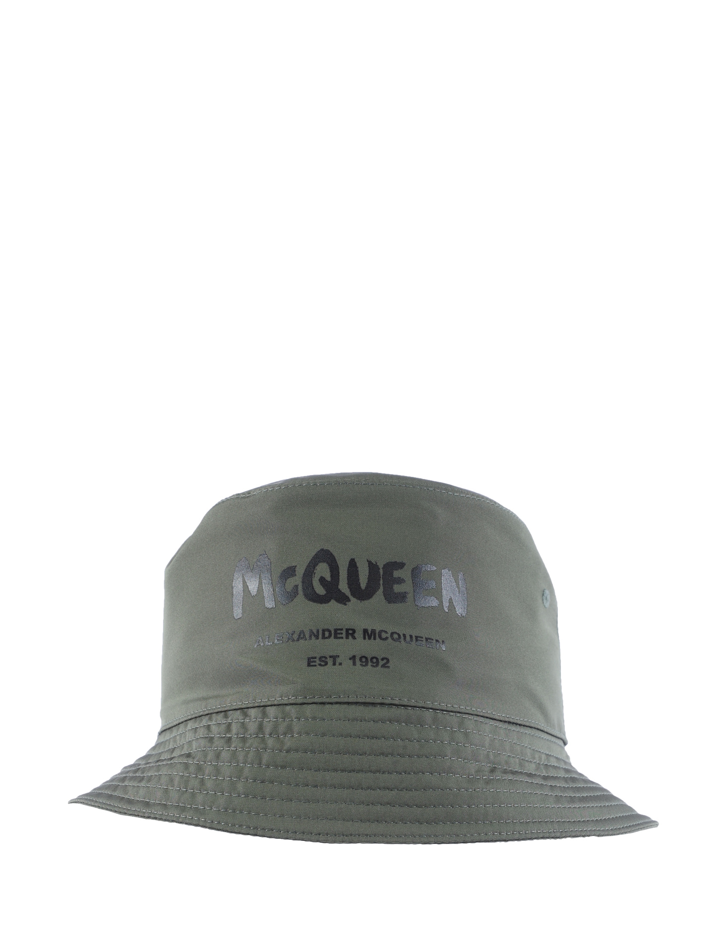 Панама Alexander McQueen 667779-4404Q-2960 хаки мужская — купить в интернет-магазине Verdistore
