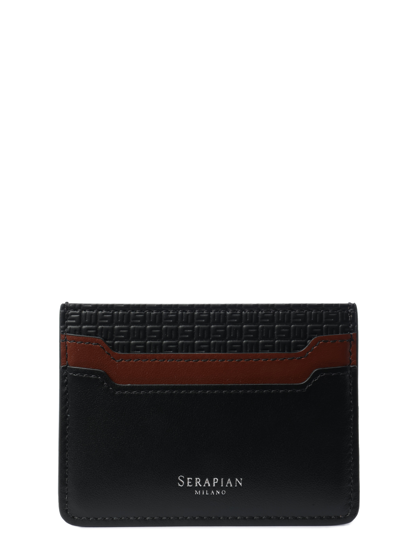 Картхолдер комбинированный с маленьким логотипом — купить в интернет-магазине Verdistore