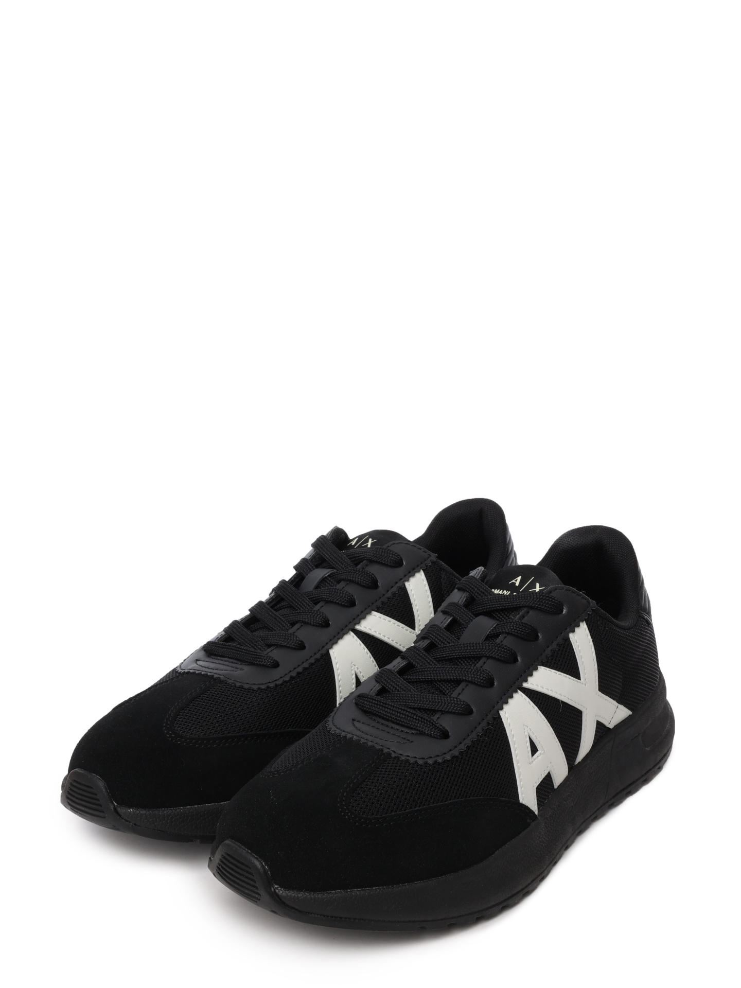 Кроссовки Armani Exchange XUX071 XV527 M217 мужские комбинированные с логотипом — купить в интернет-магазине Verdistore