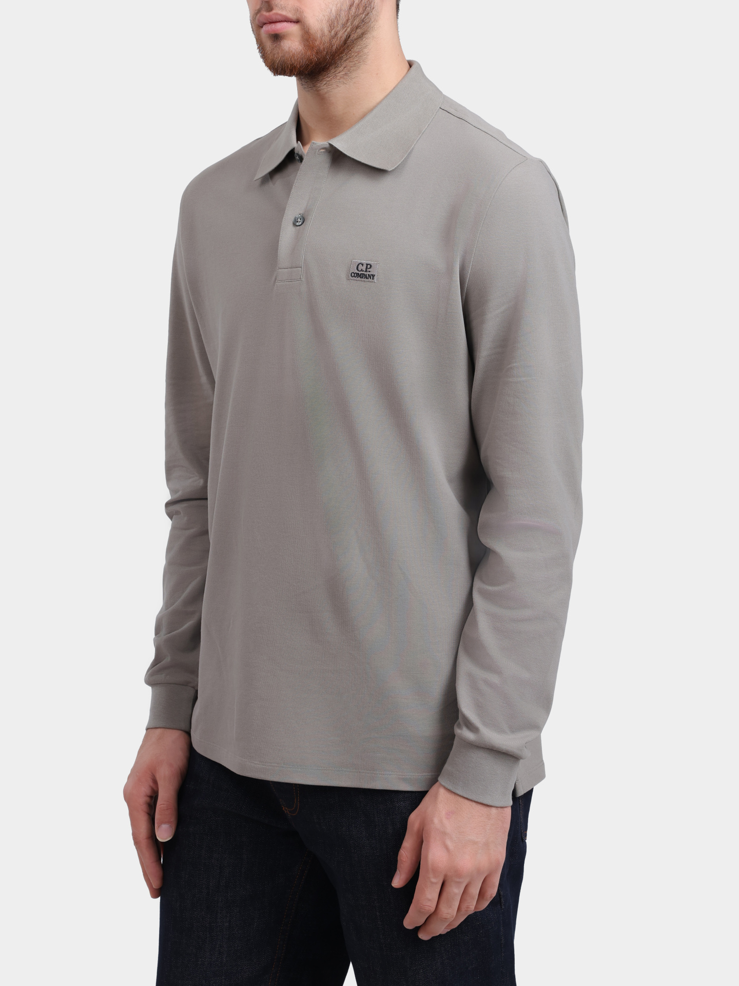 Поло C.P. Company 19CMPL093A-005263W мужское с длинным рукавом — купить в интернет-магазине Verdistore