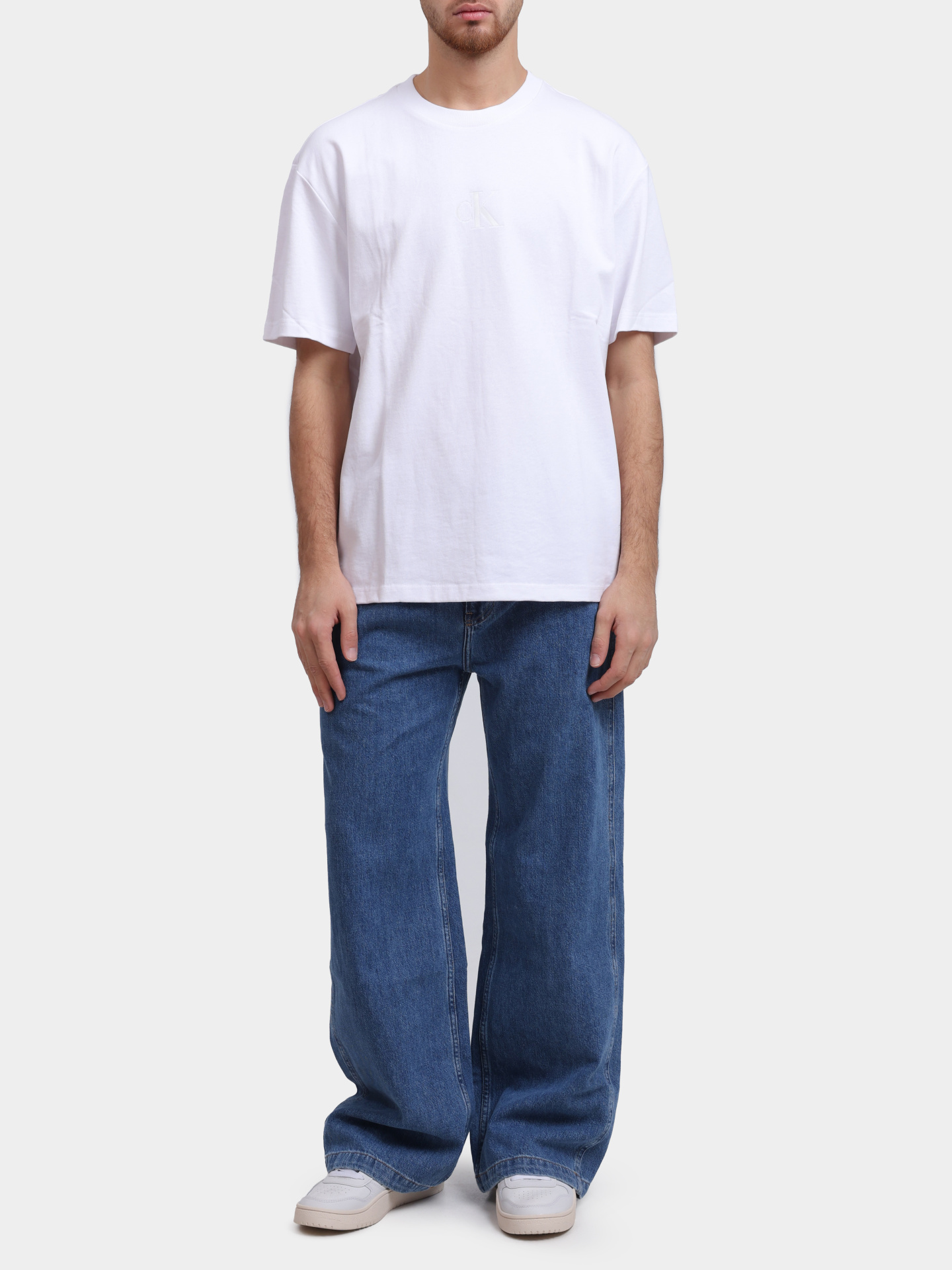 Футболка Calvin Klein Jeans LV04RAB812 YAA хлопковая мужская — купить в интернет-магазине Verdistore