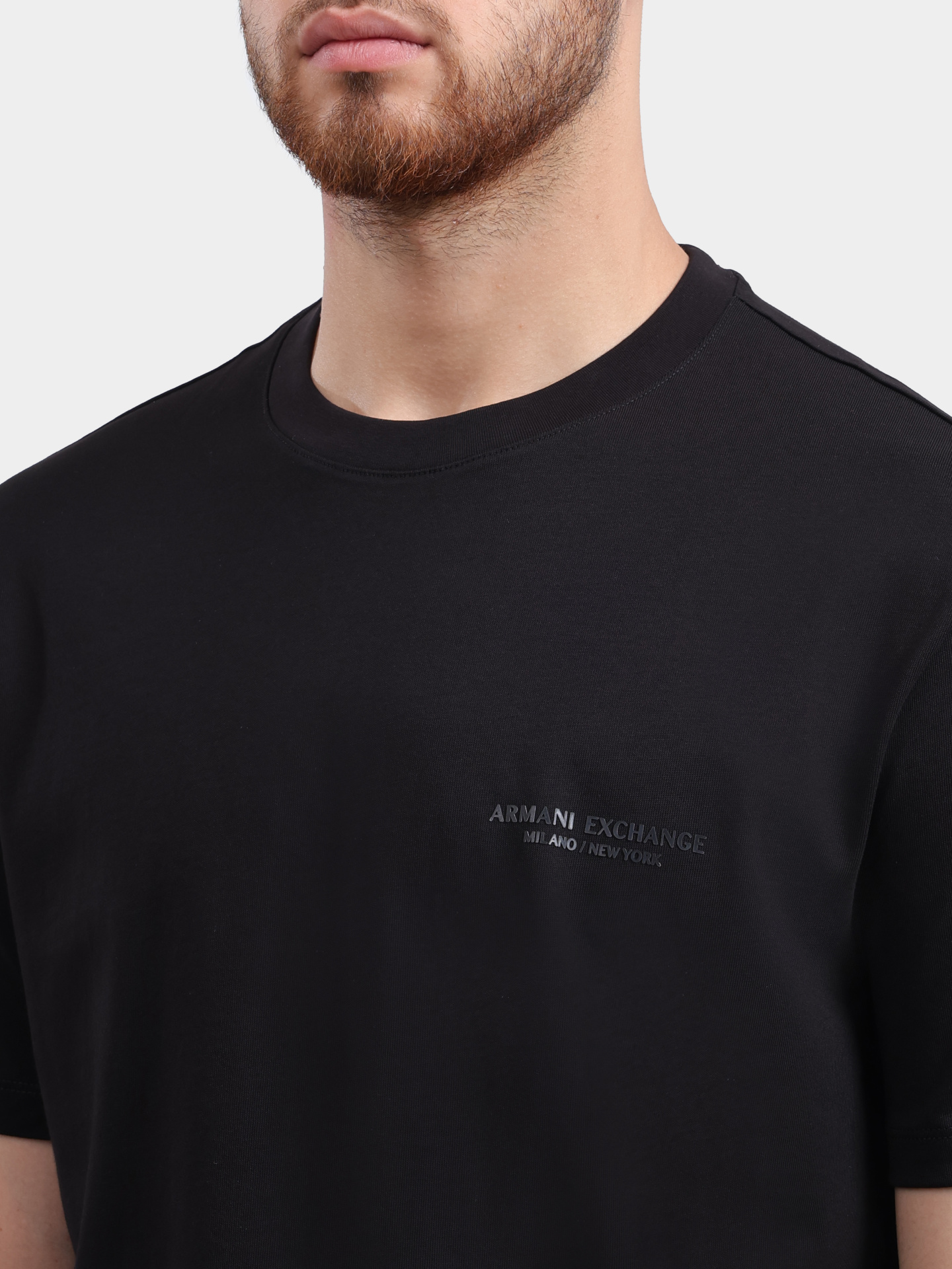 Футболка Armani Exchange XM001281 AF10361 UC001 хлопковая мужская — купить в интернет-магазине Verdistore