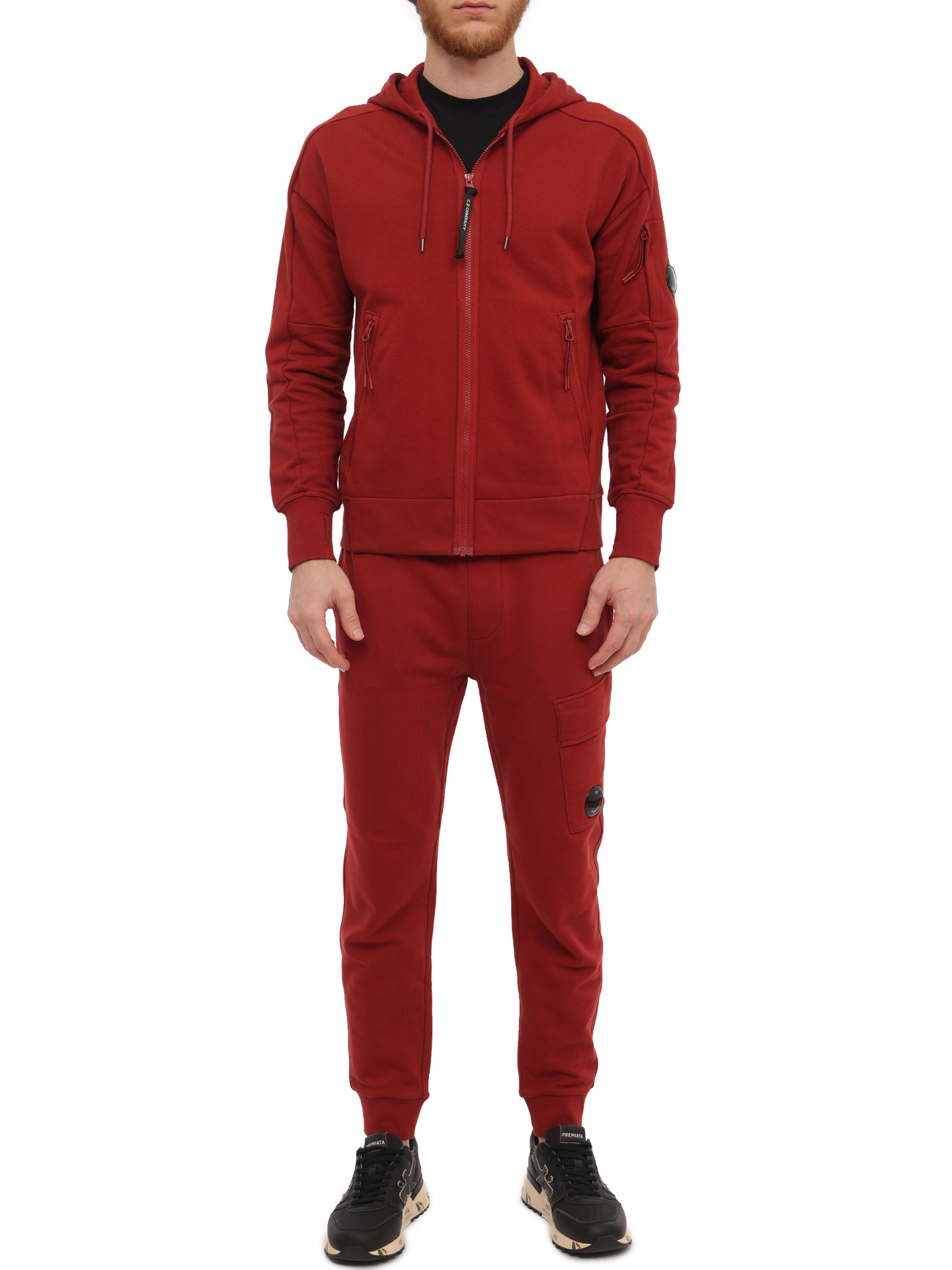 Толстовка C.P. Company 15CMSS400A-005086W 560 хлопковая мужская — купить в интернет-магазине Verdistore