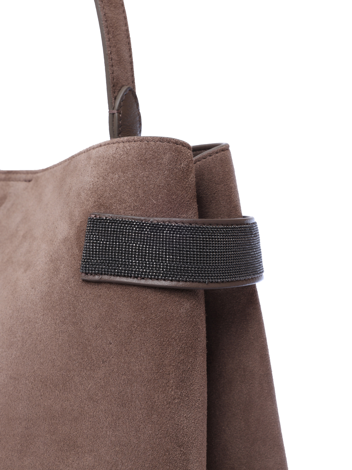 Сумка Brunello Cucinelli MBDLD2503 C8187 замшевая женская — купить в интернет-магазине Verdistore