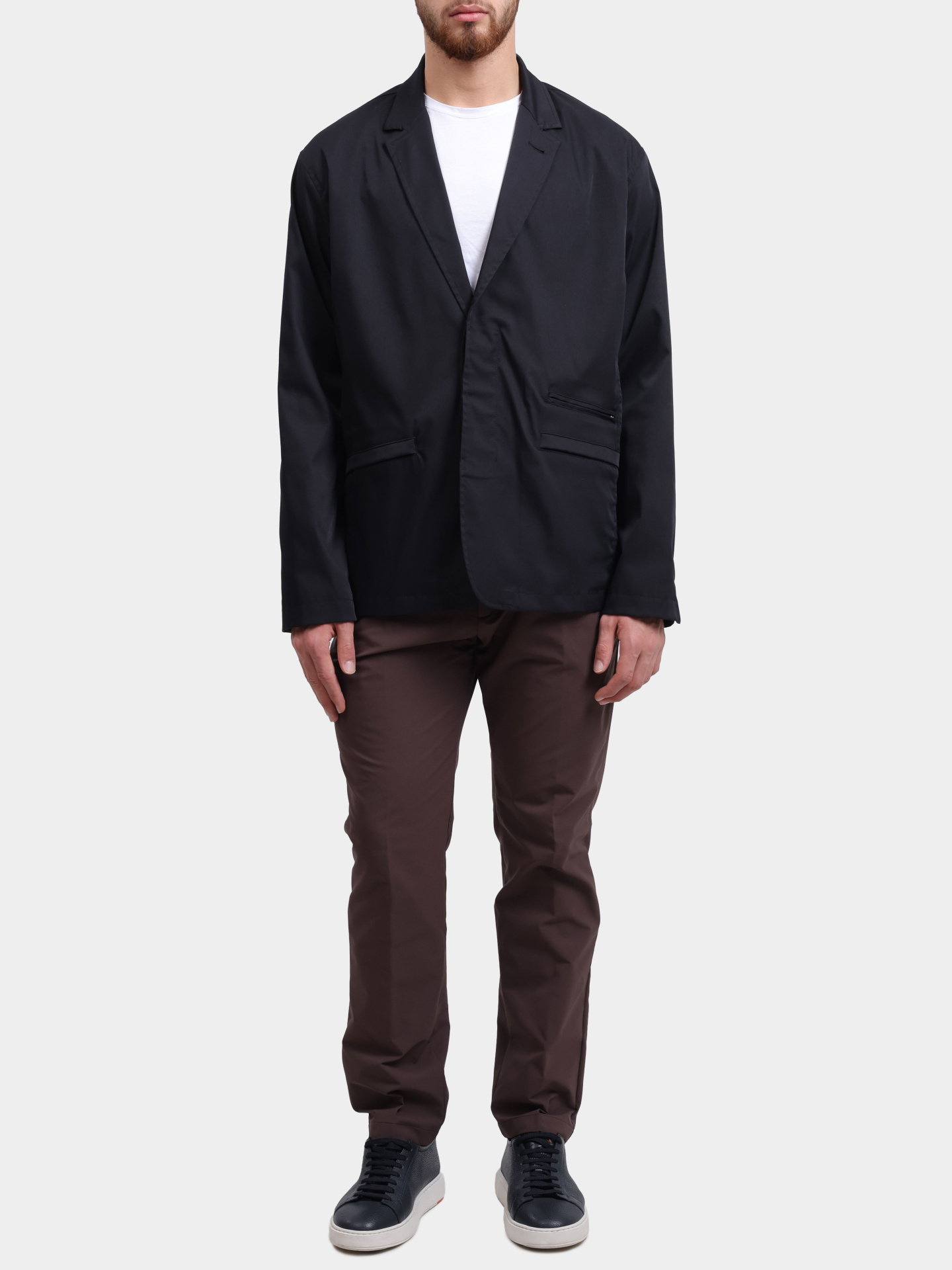 Куртка-пиджак Herno GA00026UL 12830 9300 черная мужская — купить в интернет-магазине Verdistore