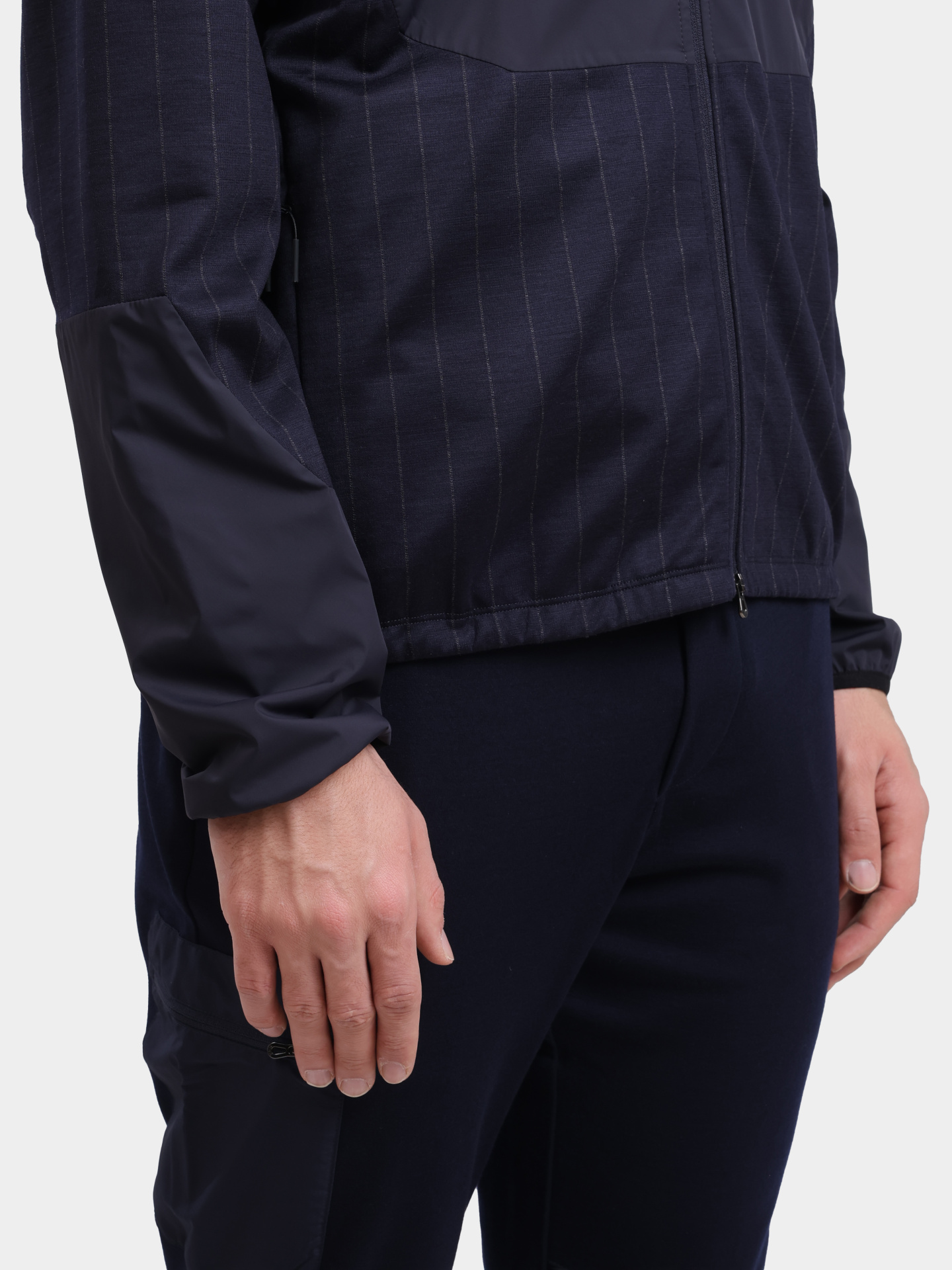 Мастерка Sease WH049TJ232 B13 темно-синяя мужская комбинированная — купить в интернет-магазине Verdistore