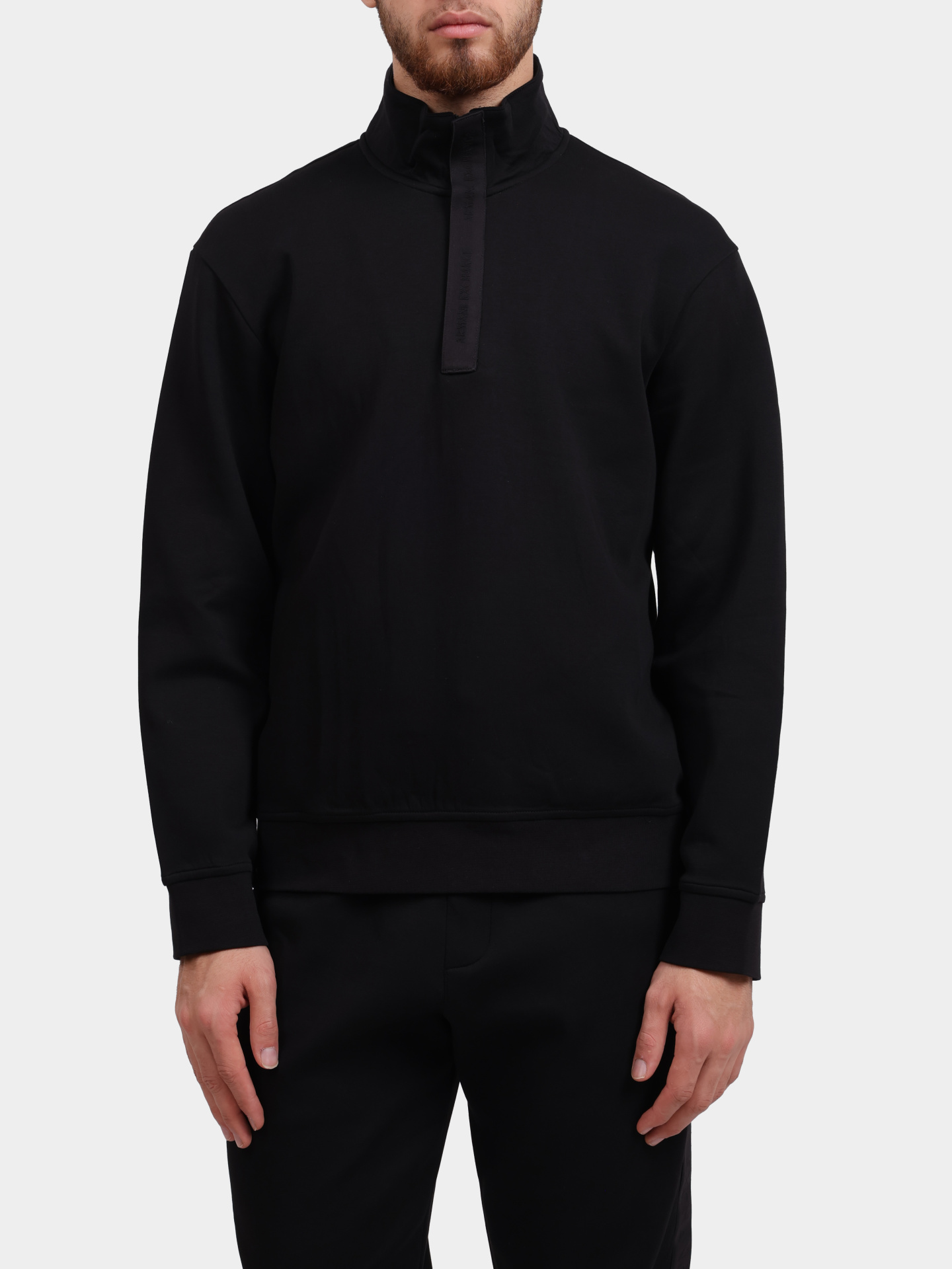 Свитшот XM001295 AF10818 UC001 мужской с воротником-стойкой — купить в интернет-магазине Verdistore