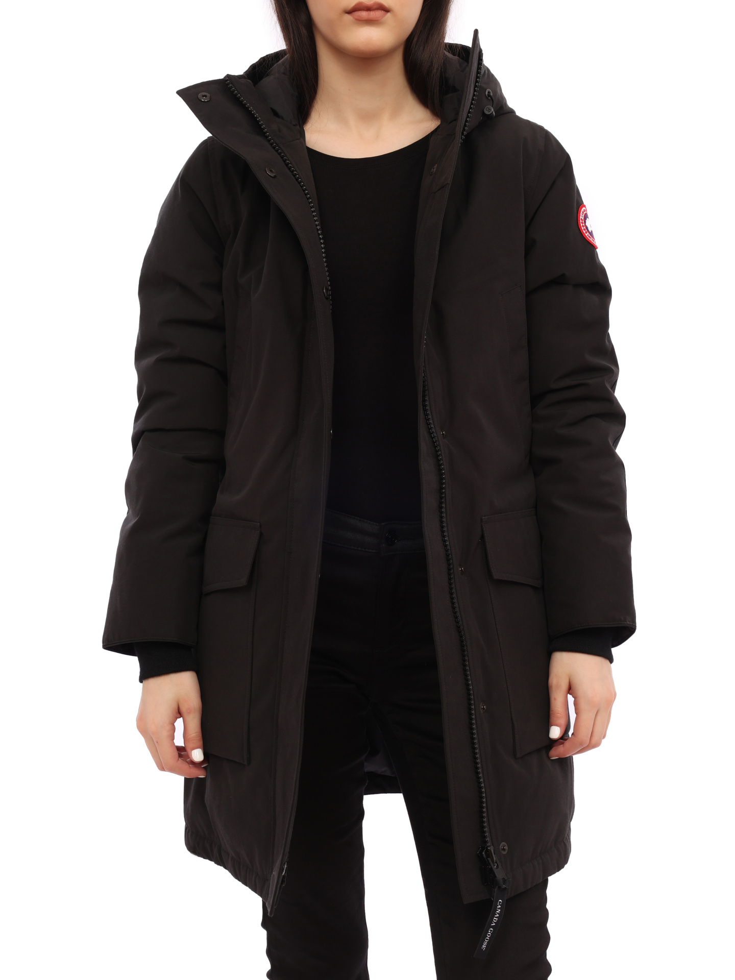 Парка Canada Goose 5807L женская с накладными карманами — купить в интернет-магазине Verdistore