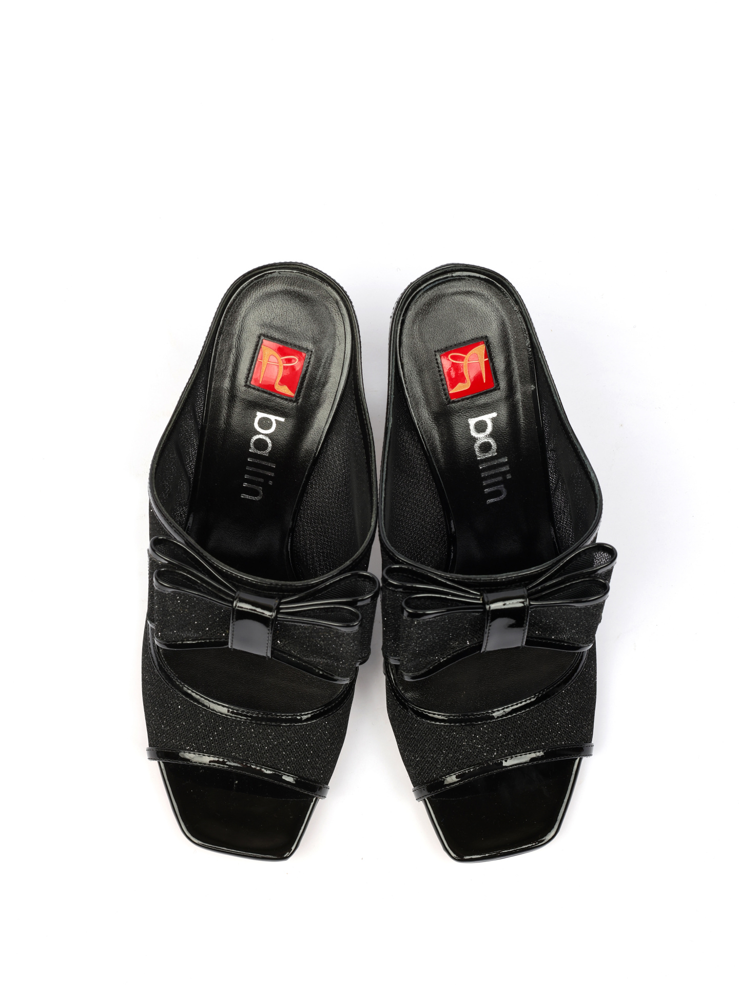 Сабо Ballin B8S1199 комбинированные женские с бантом — купить в интернет-магазине Verdistore