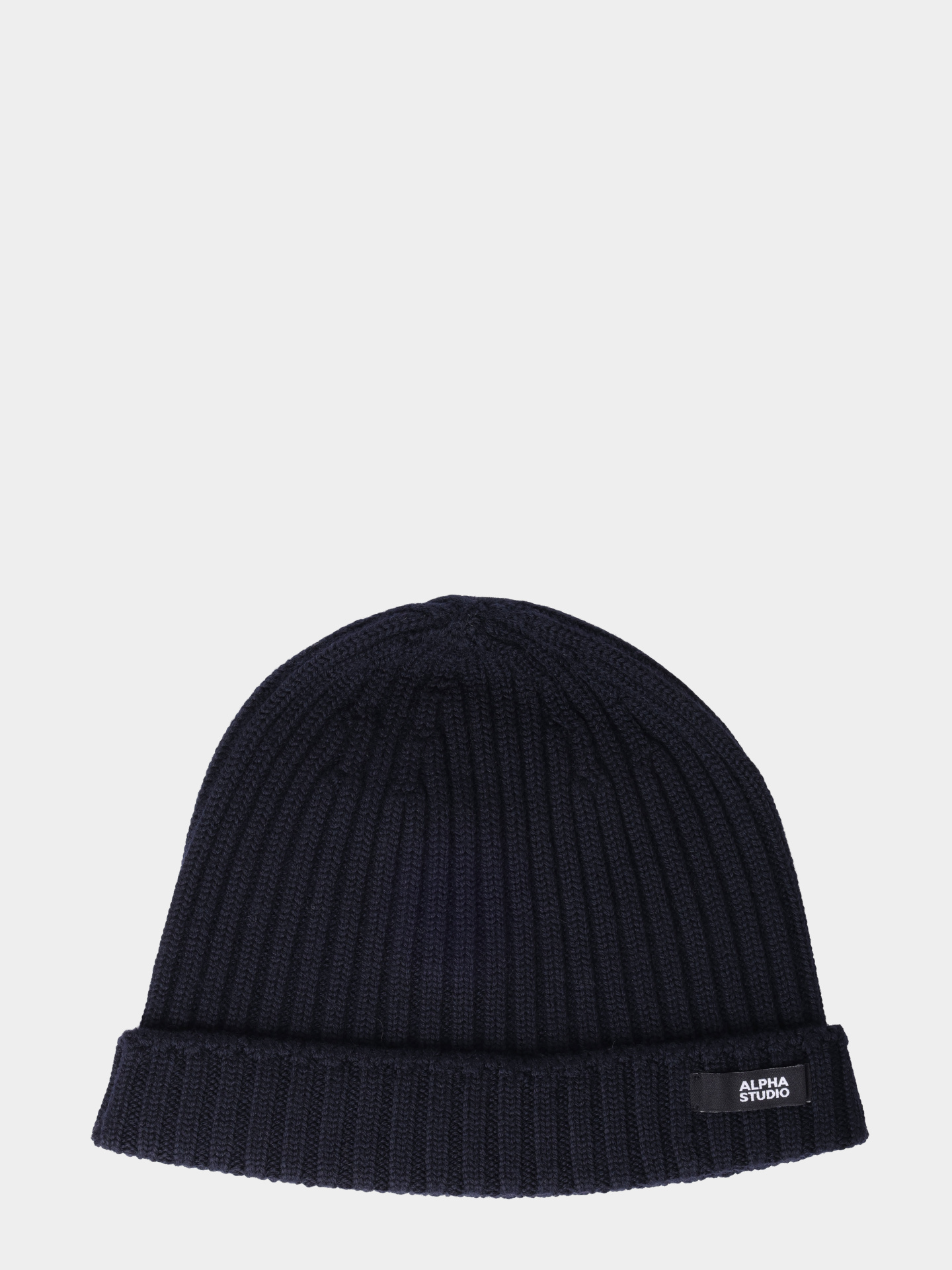 Шапка Alpha Studio AU-3601S 1001 темно-синяя мужская — купить в интернет-магазине Verdistore