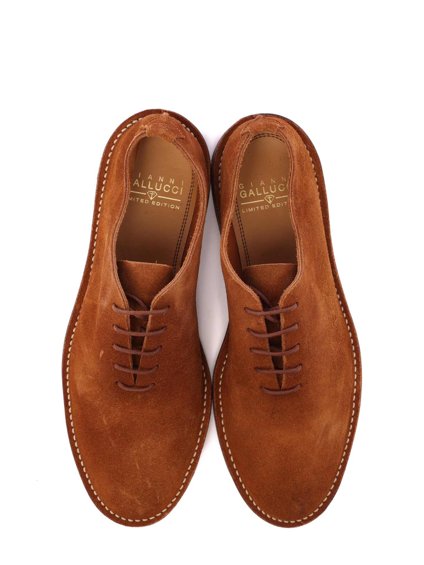 Оксфорды коричневые замшевые невысокие — купить в интернет-магазине Verdistore