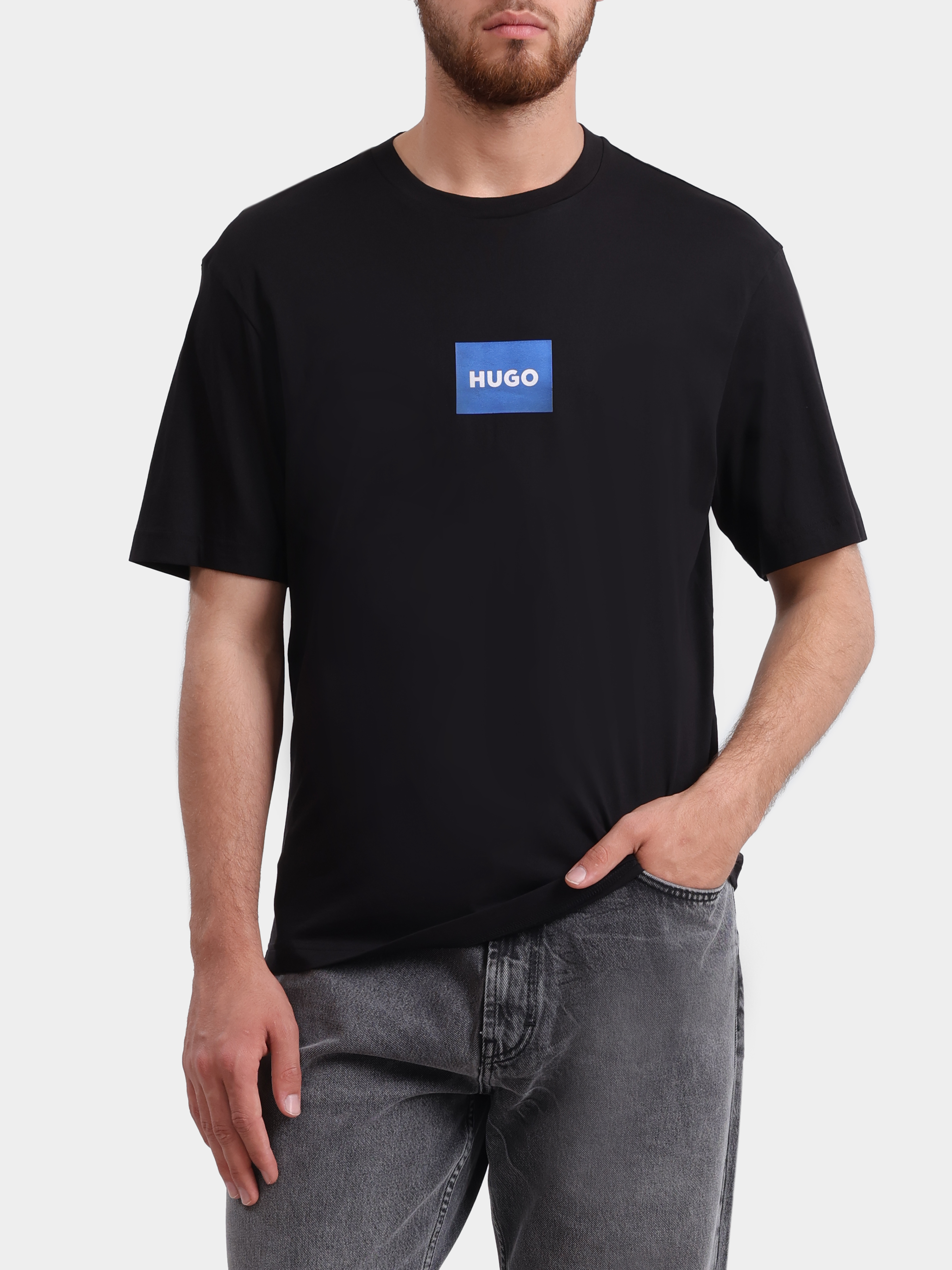 Футболка Hugo 50554382 001 хлопковая мужская — купить в интернет-магазине Verdistore