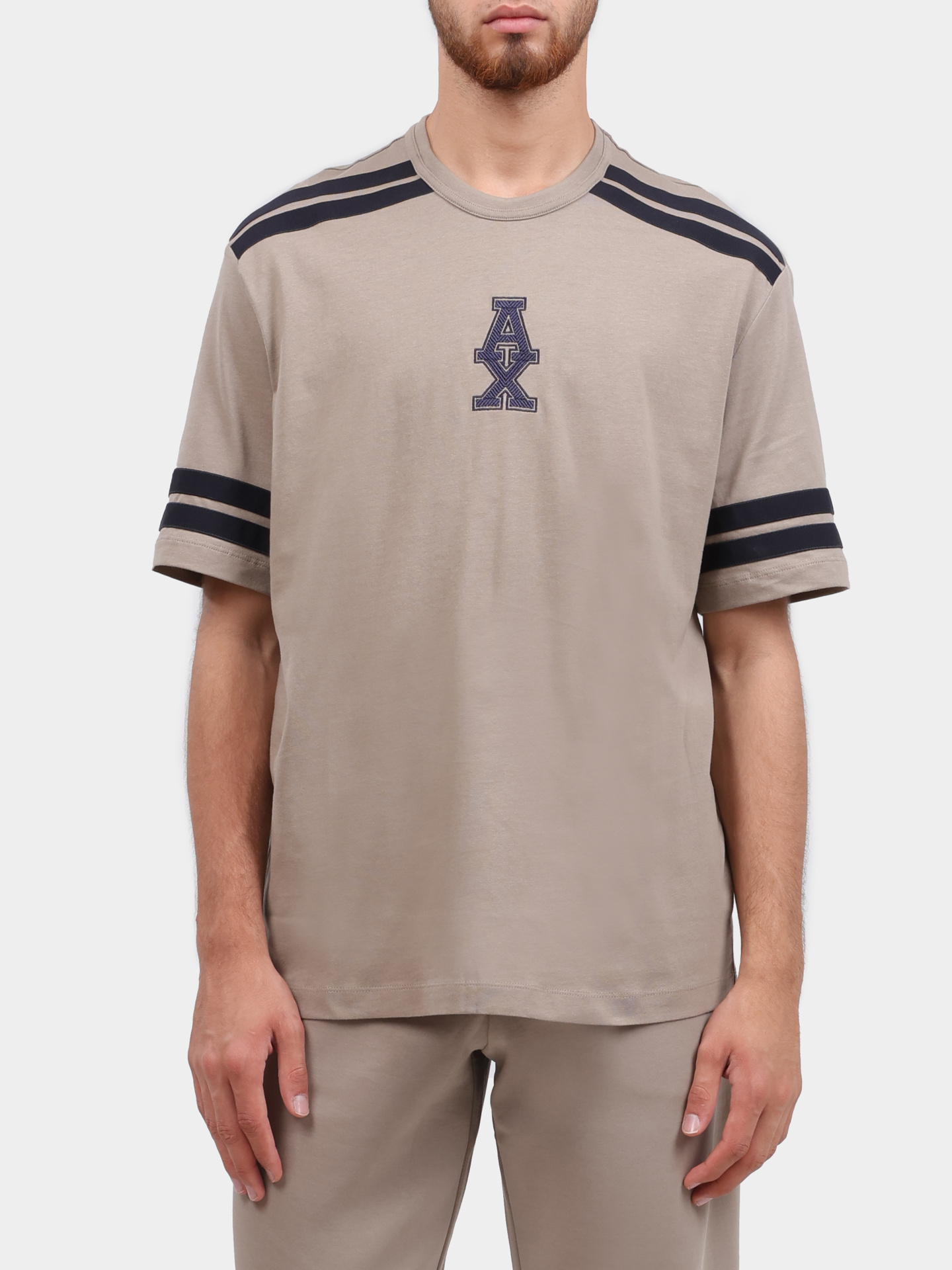 Футболка Armani Exchange XM000547 AF10362 U6167 хлопковая мужская — купить в интернет-магазине Verdistore