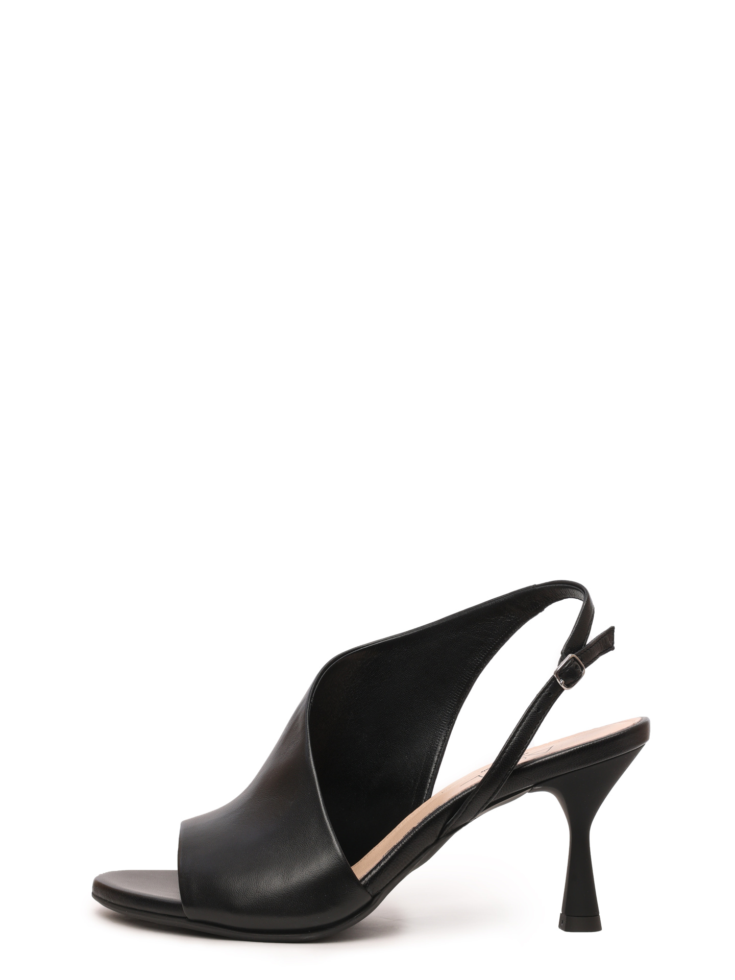 Босоножки AGL D675021PCKA076 1013 черные женские асимметричные — купить в интернет-магазине Verdistore