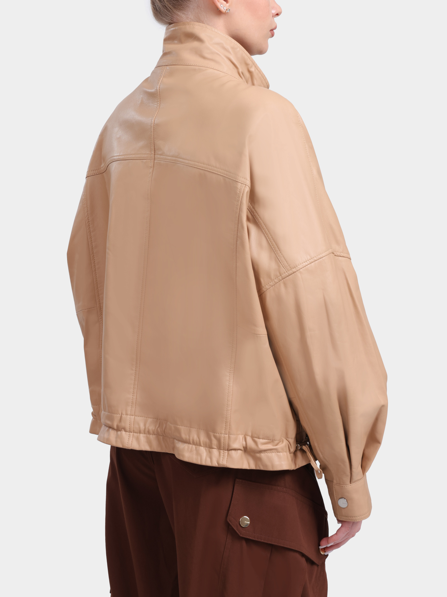 Куртка Pinko 106235 A31Y D41 бежевая женская — купить в интернет-магазине Verdistore