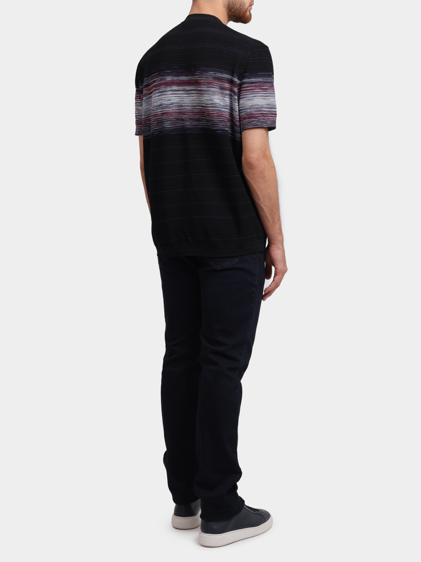 Футболка MISSONI US25SL06 BK044K S91NC хлопковая мужская — купить в интернет-магазине Verdistore