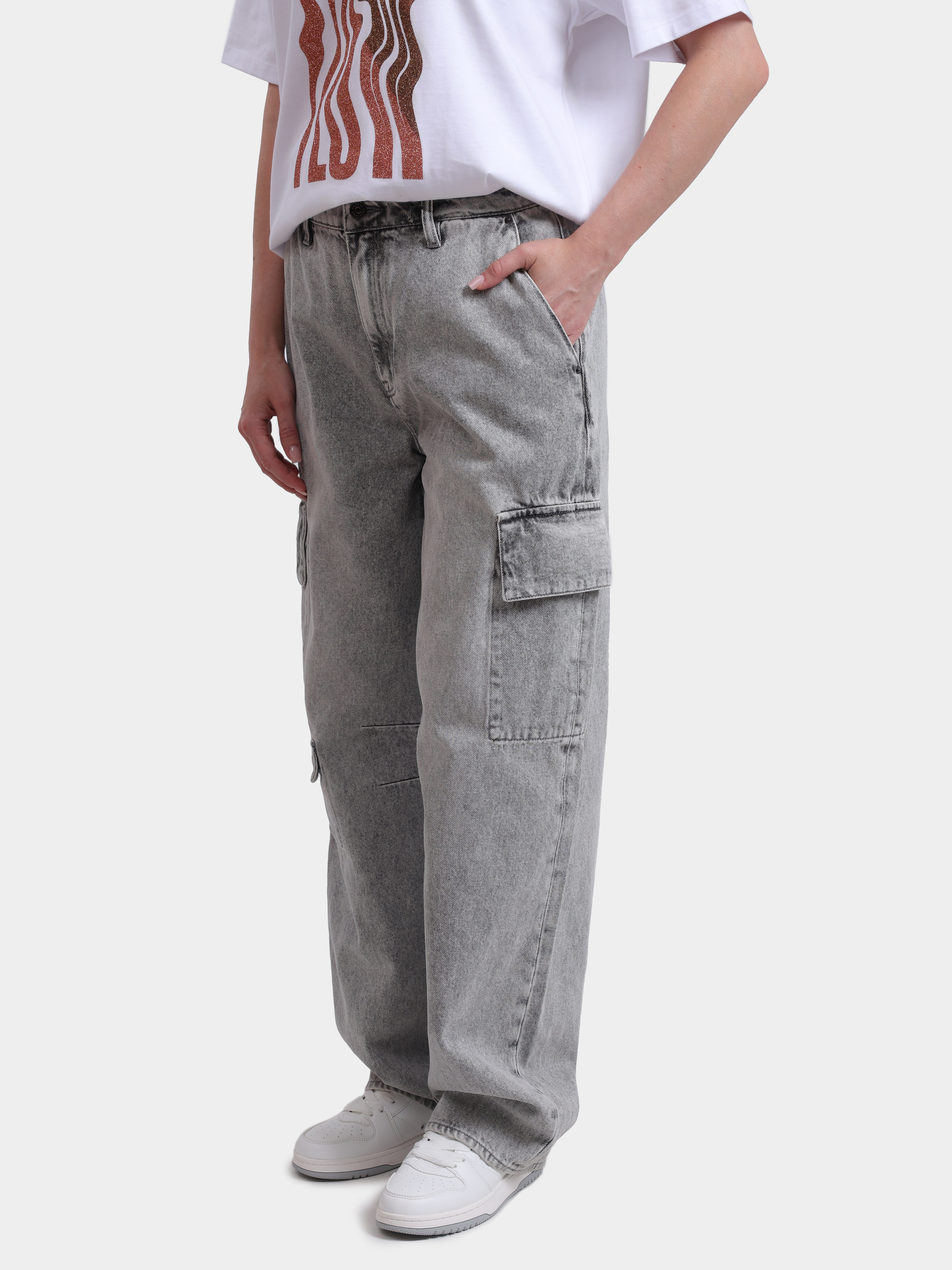 Джинсы Armani Exchange XW001396 AF16176 M6099 серые женские — купить в интернет-магазине Verdistore