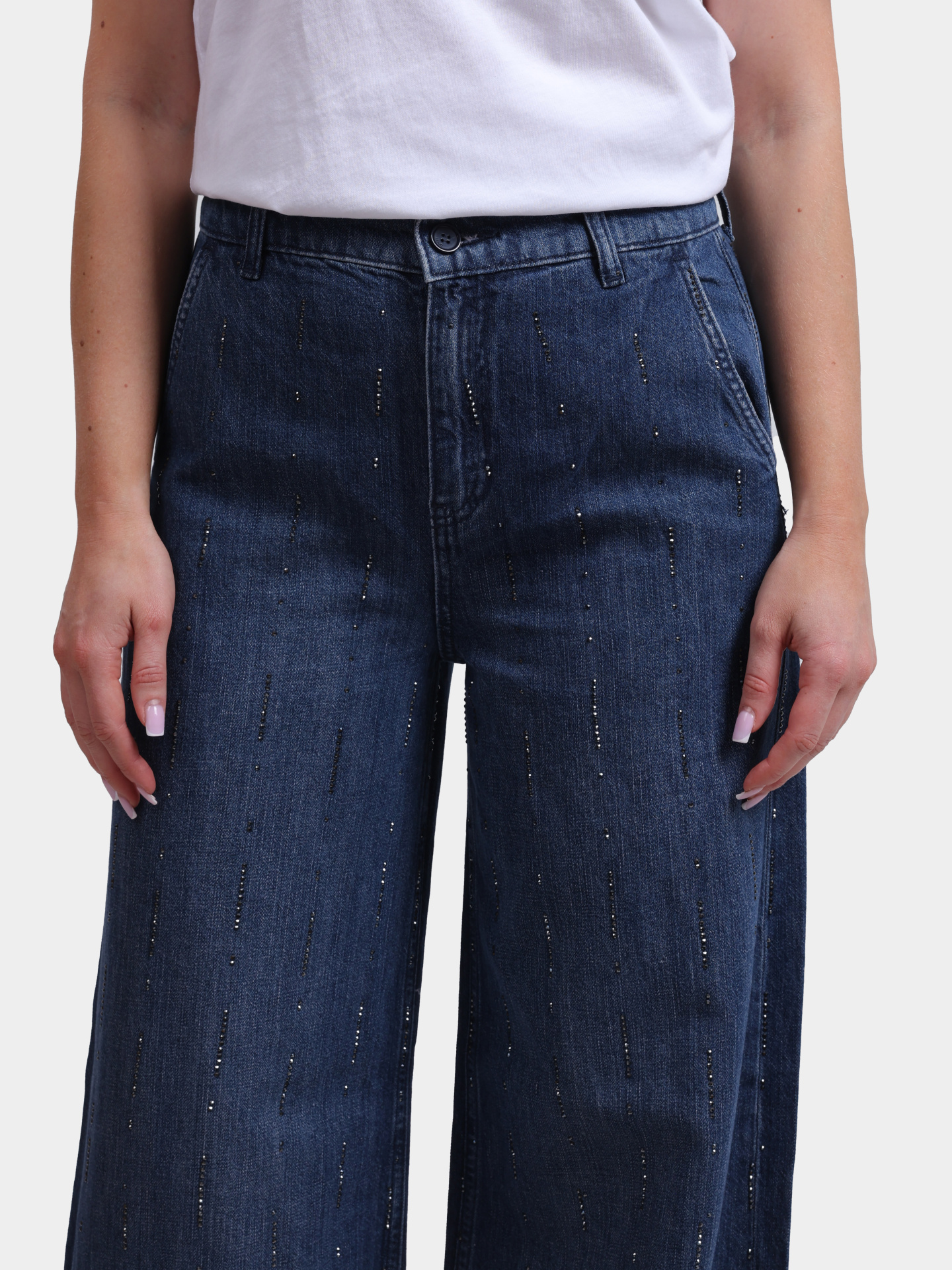 Джинсы Liu-Jo UA6108 D0315 78033 темно-синие женские  — купить в интернет-магазине Verdistore