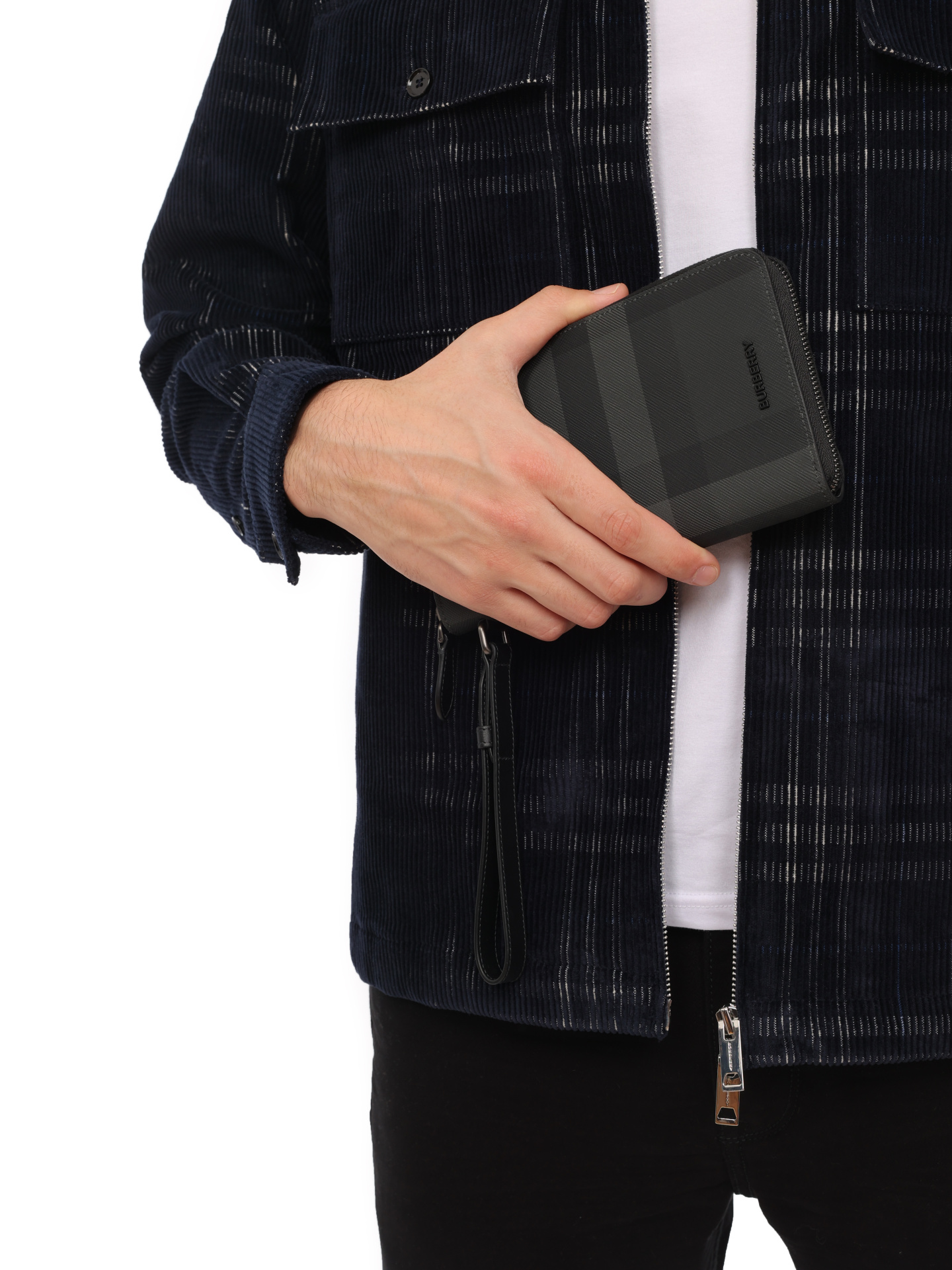 Портмоне Burberry 8066839 A1208 серое мужское — купить в интернет-магазине Verdistore