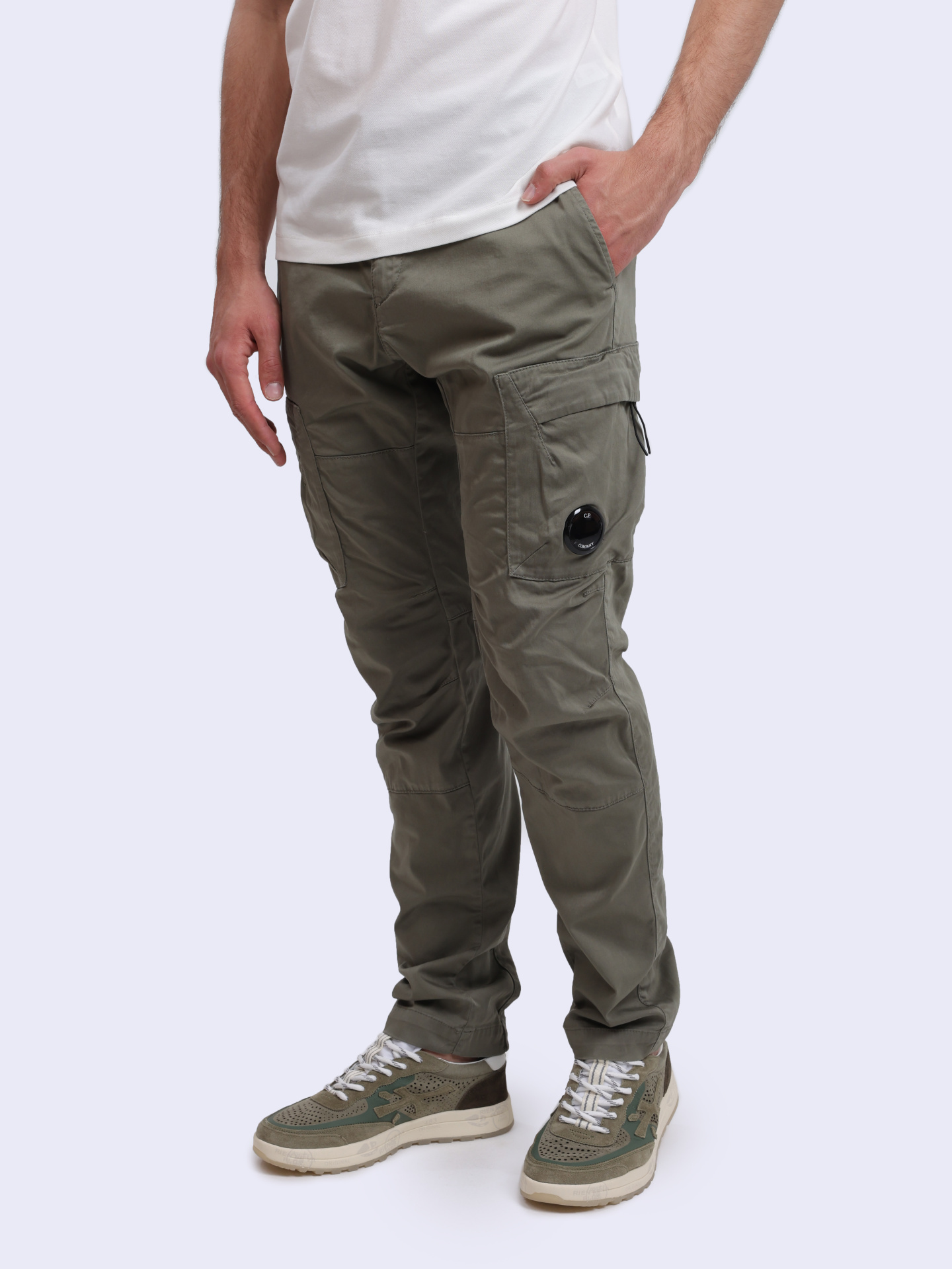 Брюки-карго C.P. Company 16CMPA063A-005694G 627 хлопковые мужские — купить в интернет-магазине Verdistore