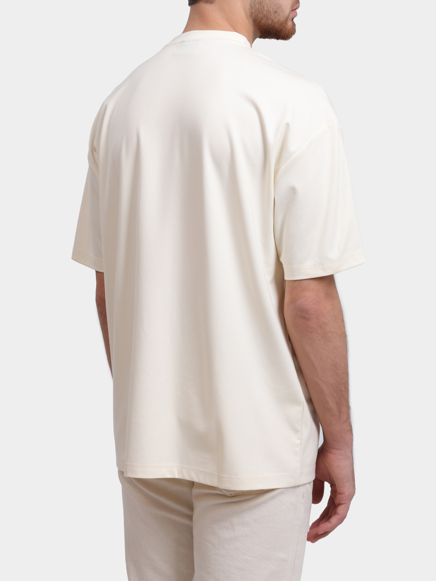 Футболка EA7 7M000768 AF16724 U1105 молочная мужская — купить в интернет-магазине Verdistore