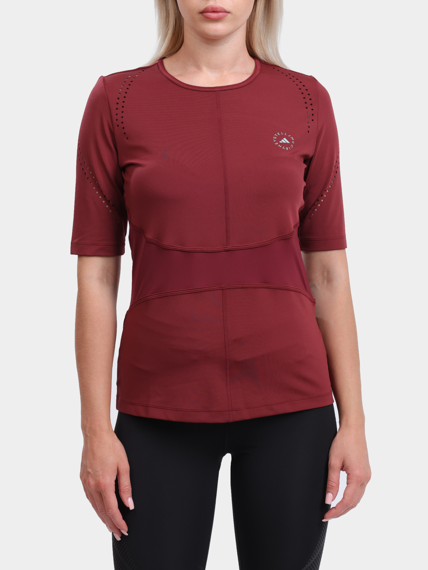 Футболка Adidas by Stella McCartney IW9893 спортивная женская — купить в интернет-магазине Verdistore