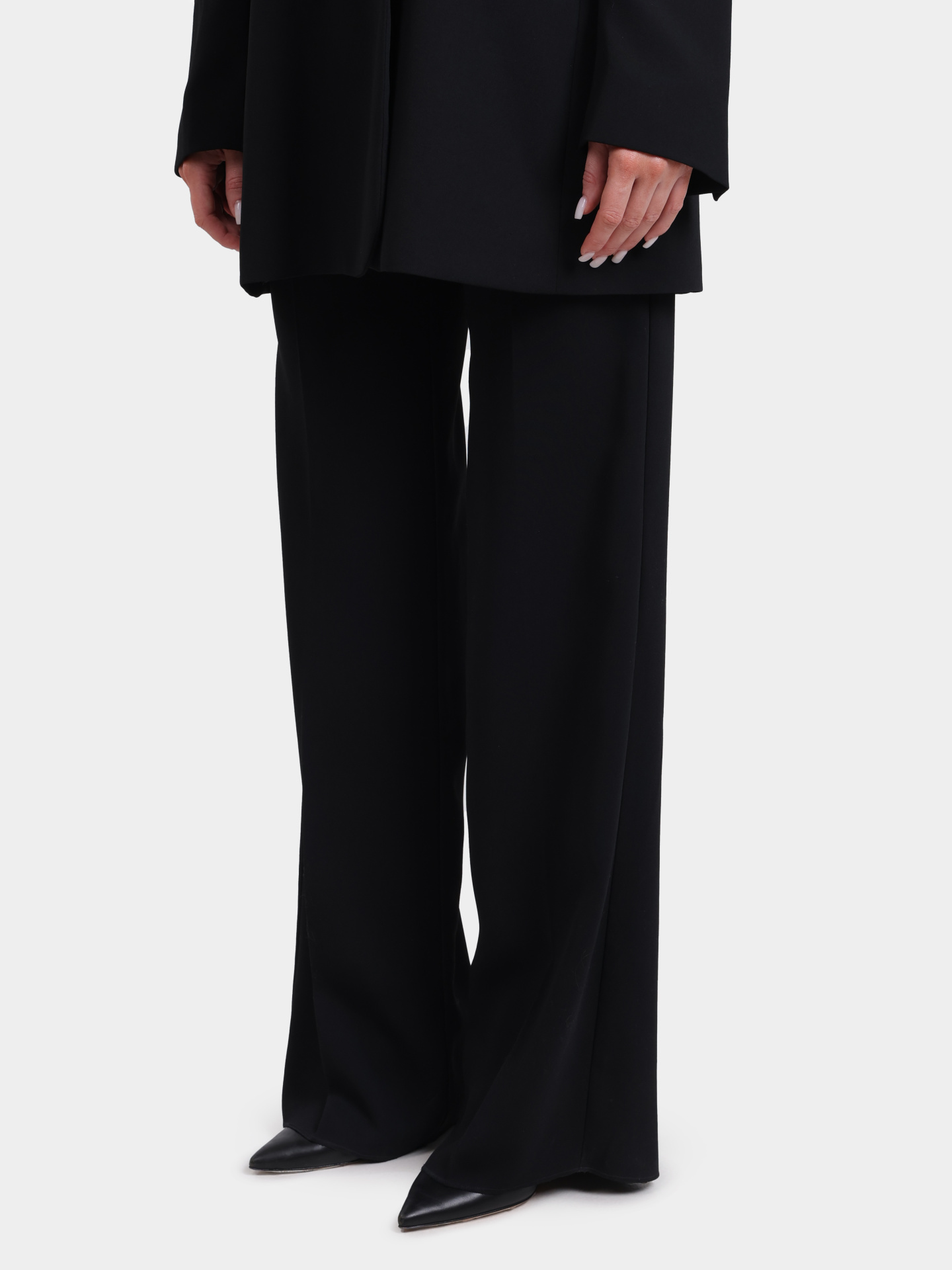 Брюки MARELLA PASCIA 002 черные женские — купить в интернет-магазине Verdistore