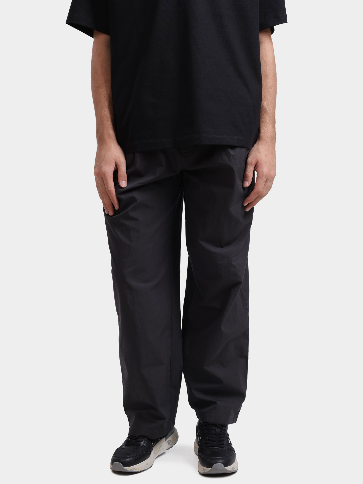 Брюки Calvin Klein LV04LC605G 8MN темно-серые мужские — купить в интернет-магазине Verdistore