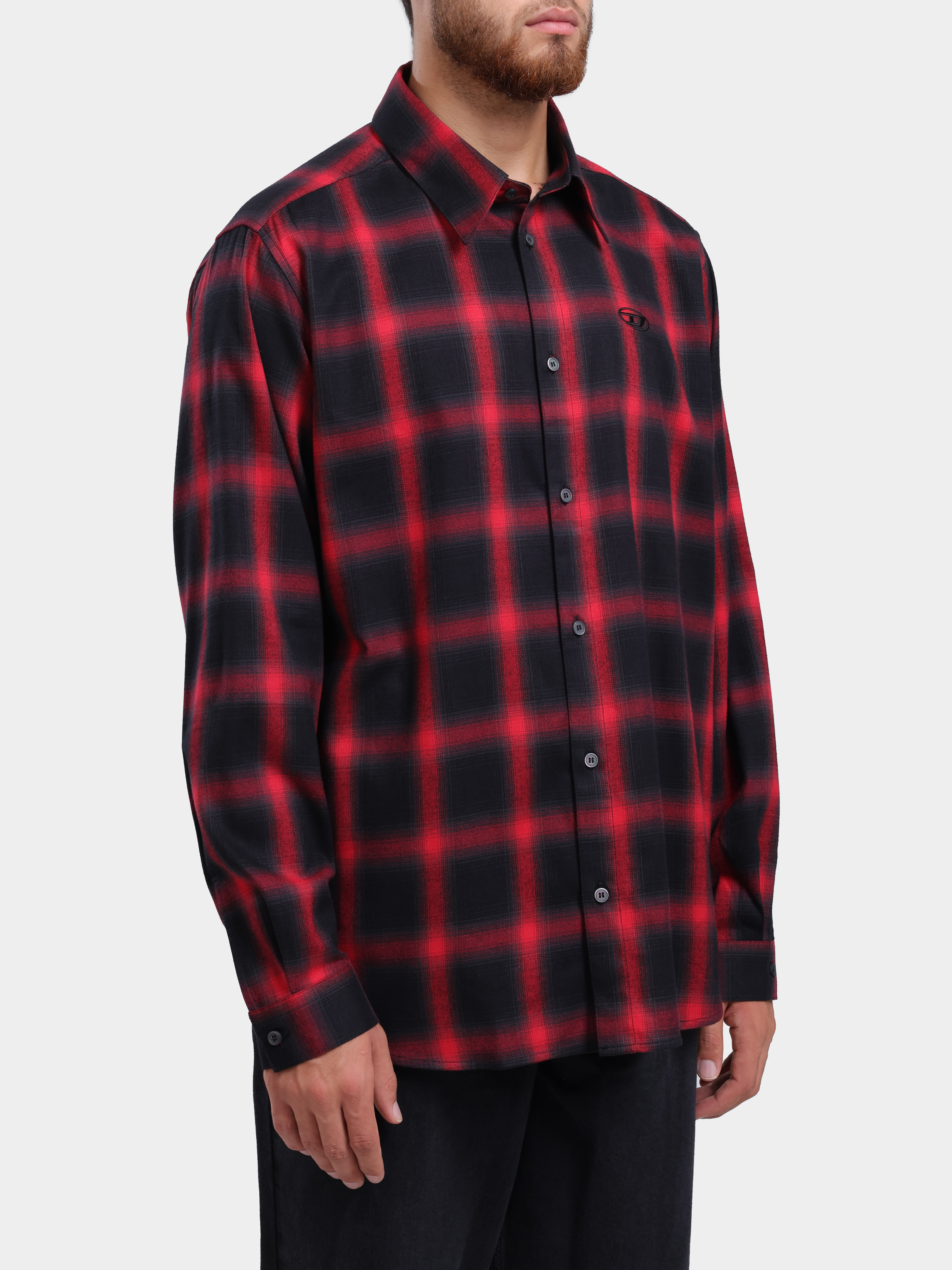Рубашка Diesel A185020HGBT9XXA клетчатая мужская — купить в интернет-магазине Verdistore