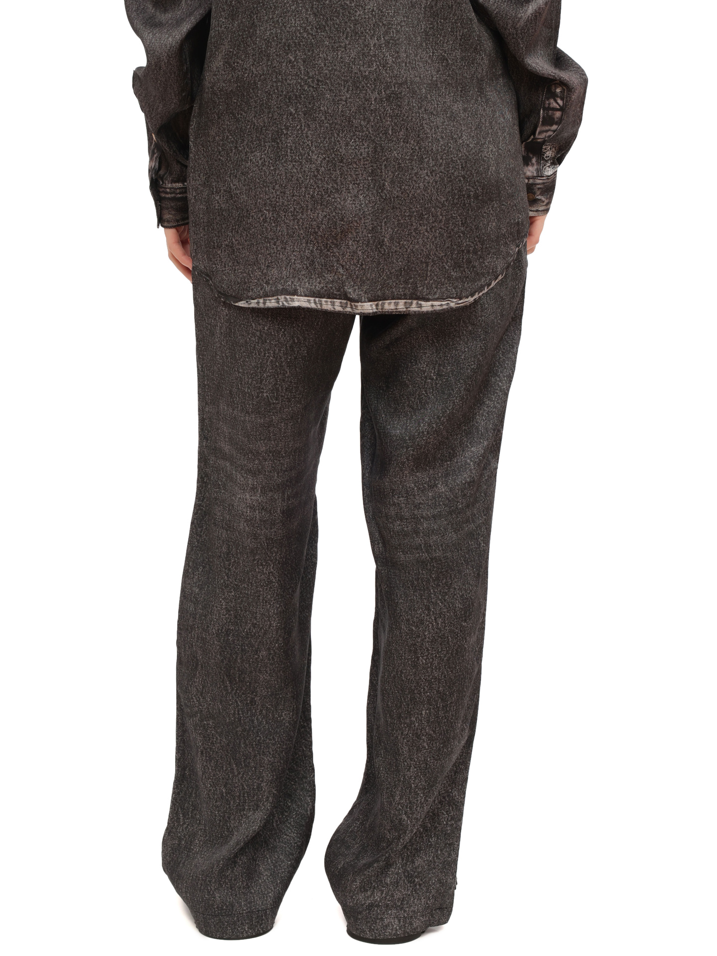 Брюки Diesel A128520LIAM02 серые женские — купить в интернет-магазине Verdistore