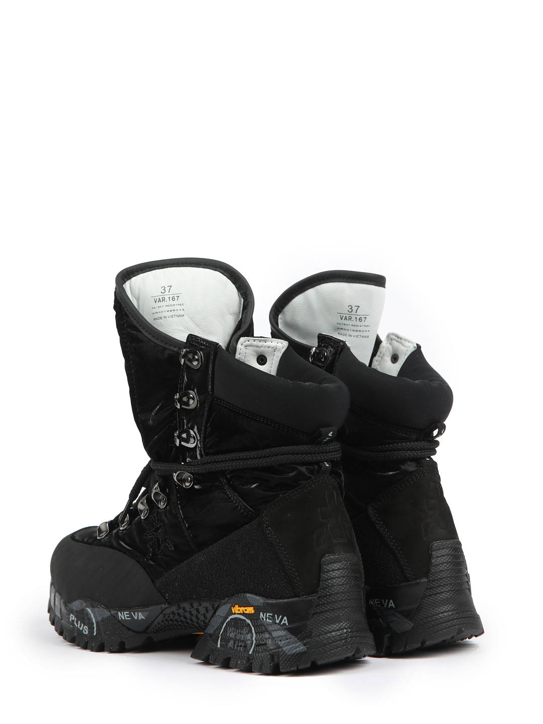 Ботинки Premiata MID TRECK W 167 черные женские — купить в интернет-магазине Verdistore
