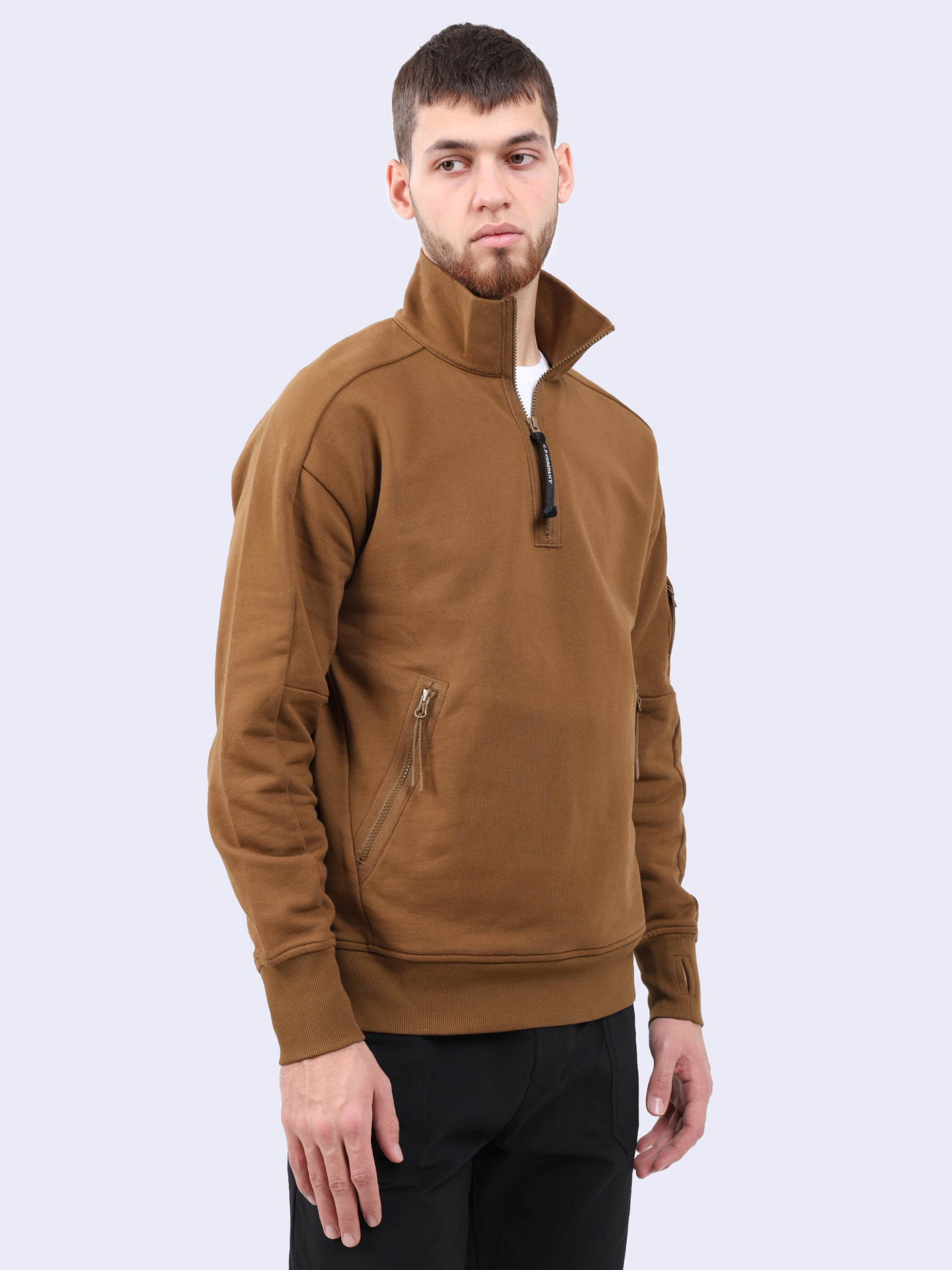 Свитшот C.P. Company 17CMSS027A 005086W 351 горчичный мужской — купить в интернет-магазине Verdistore