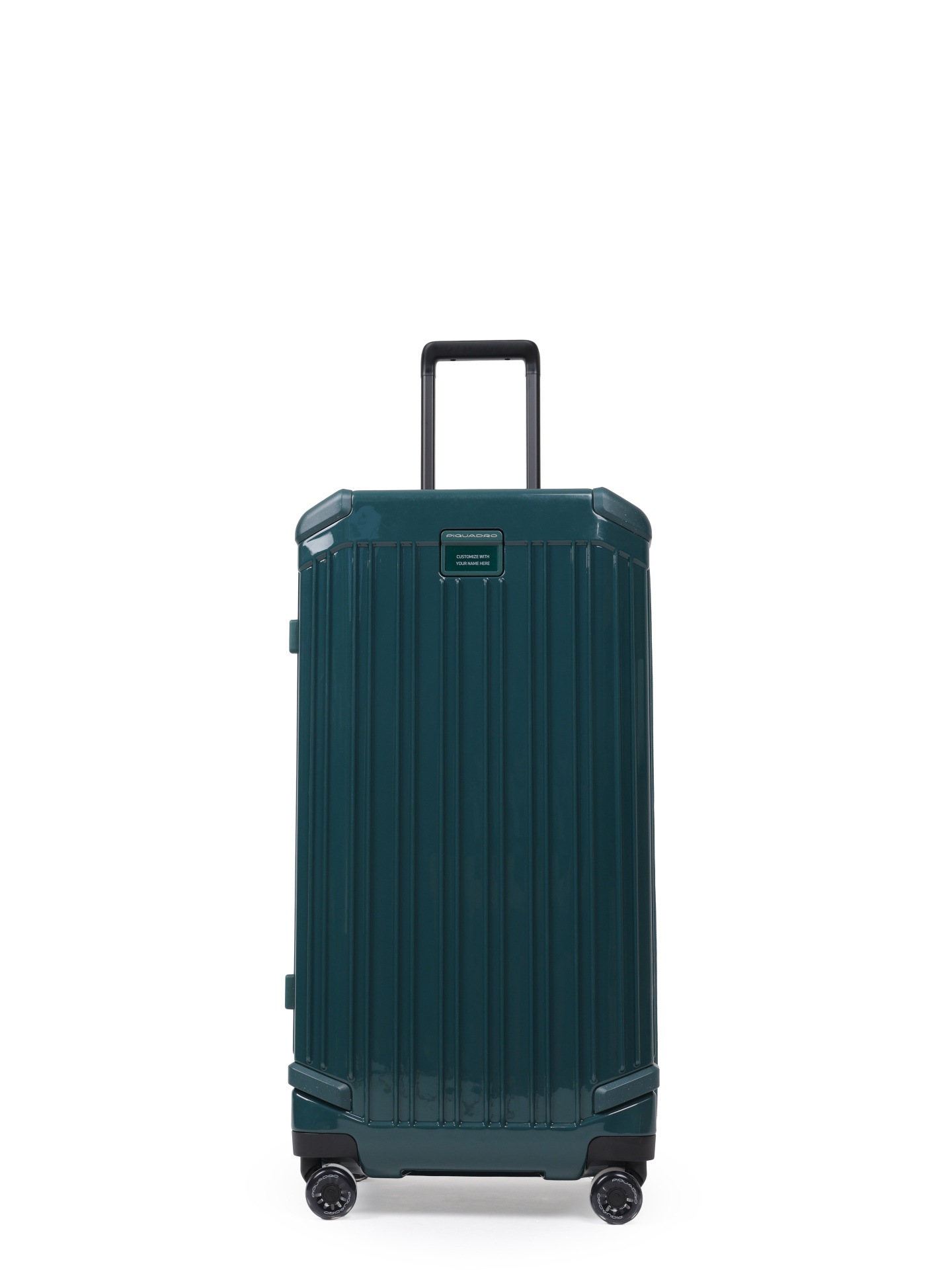 Чемодан Piquadro BV5213POP/VE зеленый из поликарбоната — купить в интернет-магазине Verdistore