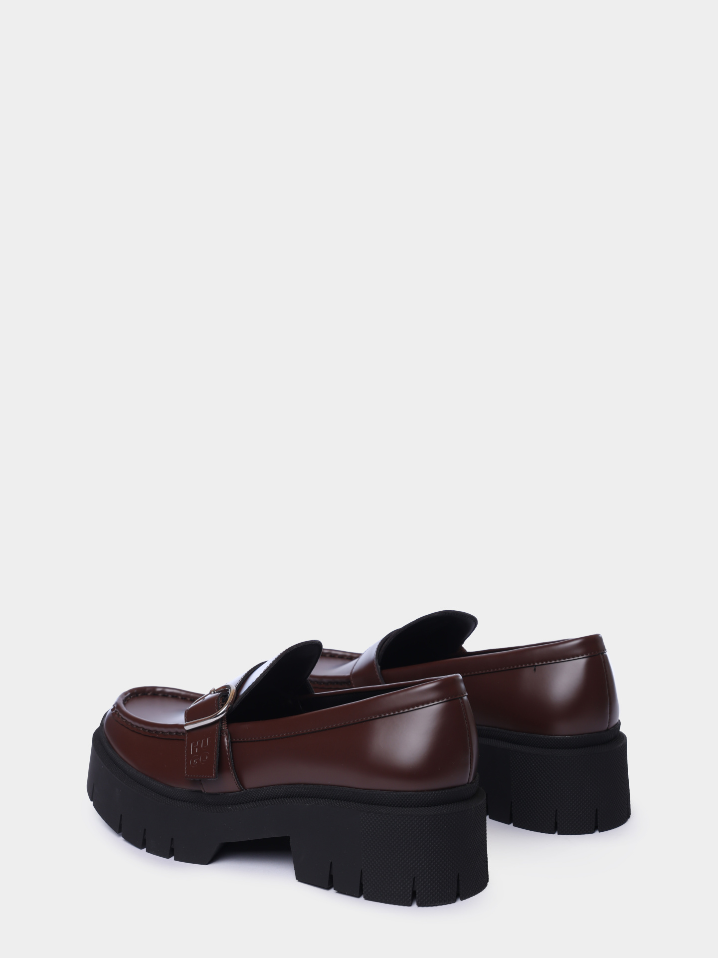 Лоферы Hugo 50548196 201 коричневые женские — купить в интернет-магазине Verdistore