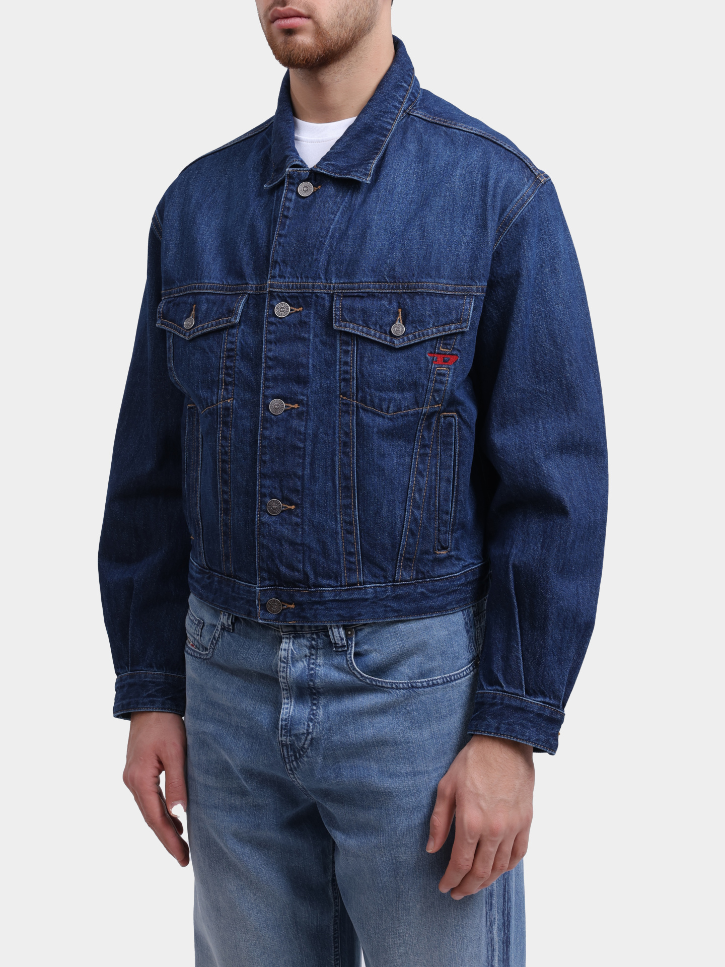 Куртка Diesel A216800IRAA01 джинсовая мужская — купить в интернет-магазине Verdistore