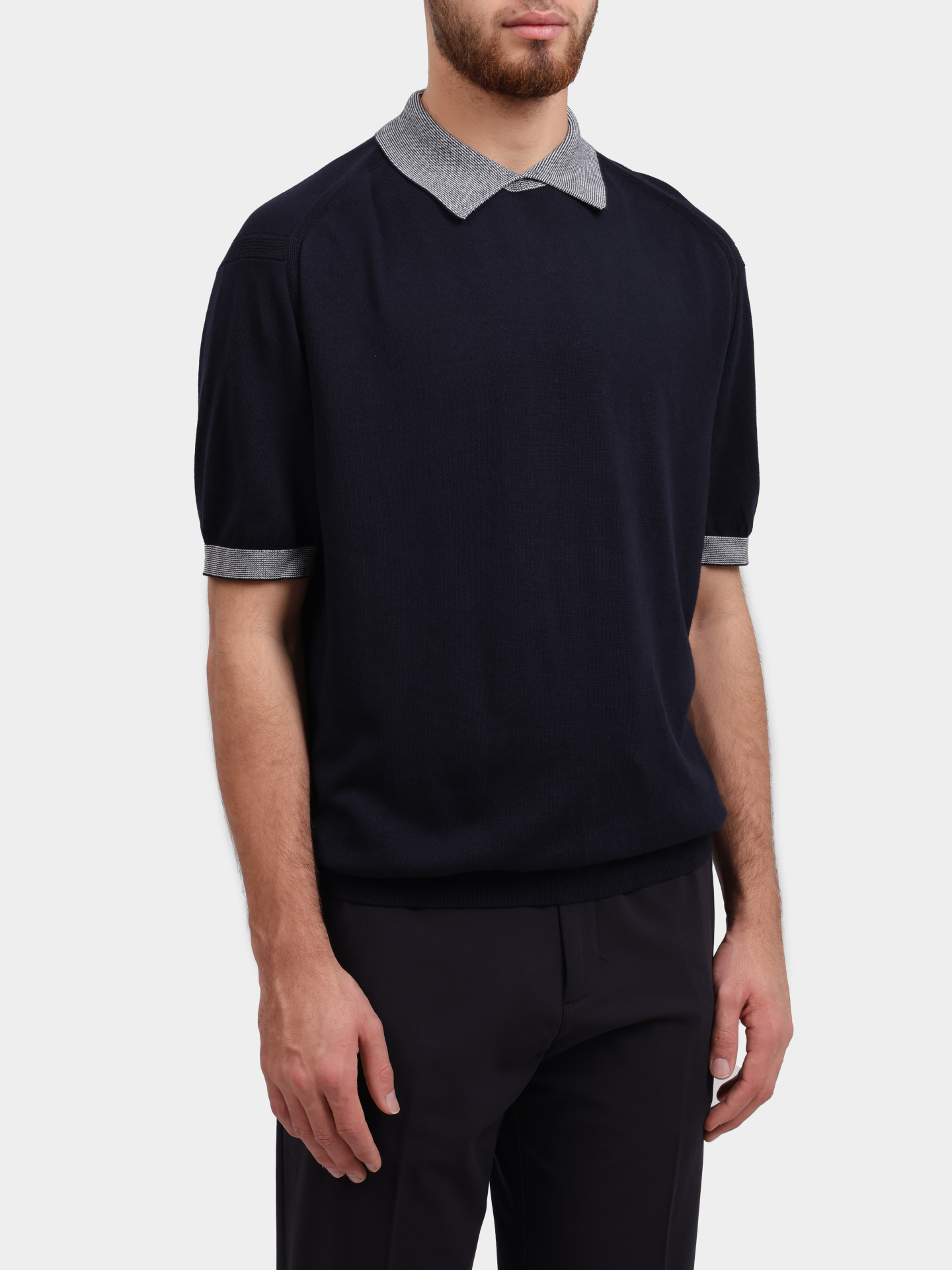 Поло Armani Exchange XM001877 AF11960 UB101 хлопковое мужское — купить в интернет-магазине Verdistore