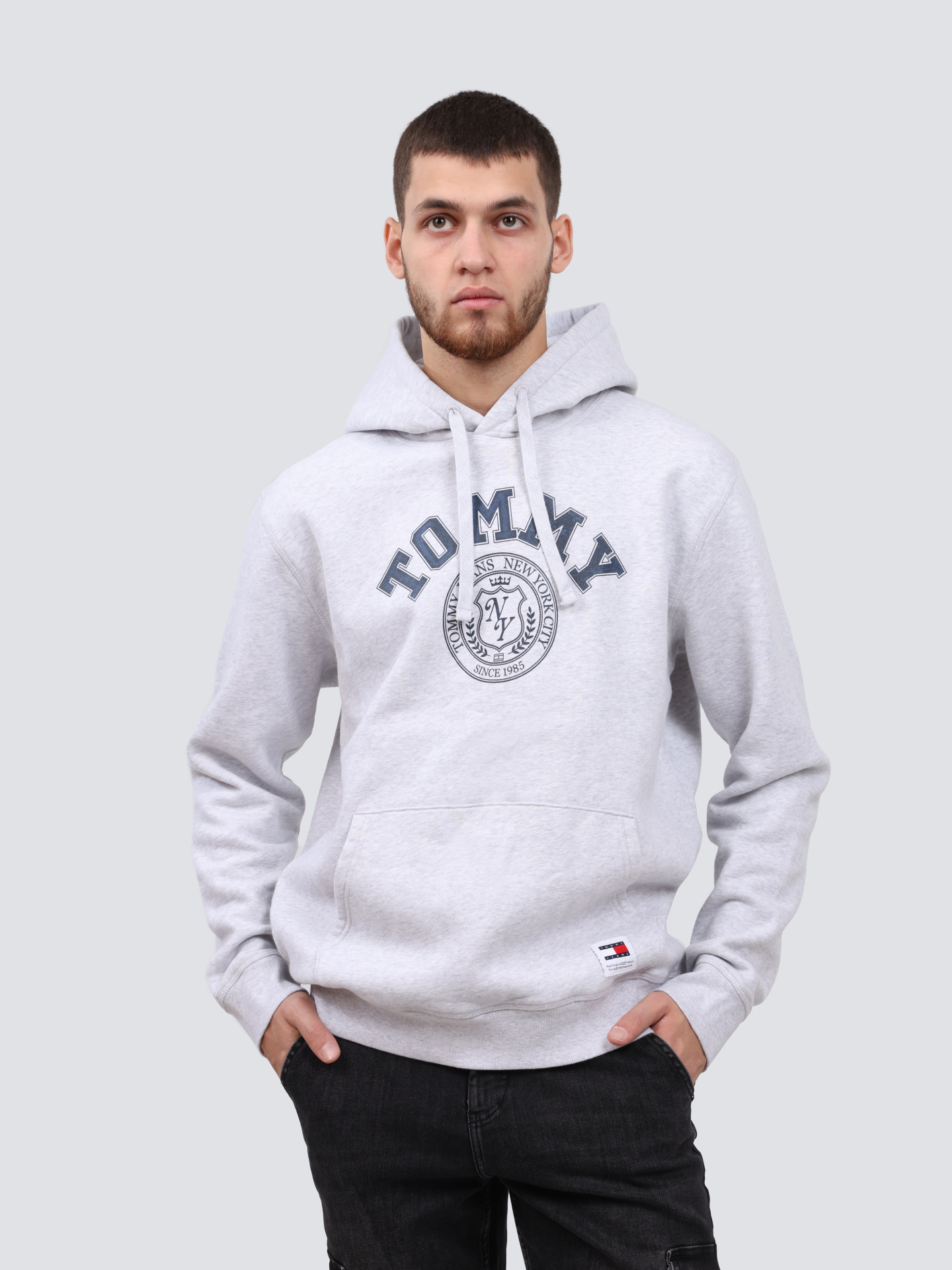 Худи DM0DM19235 PJ4 светло-серое — купить в интернет-магазине Verdistore