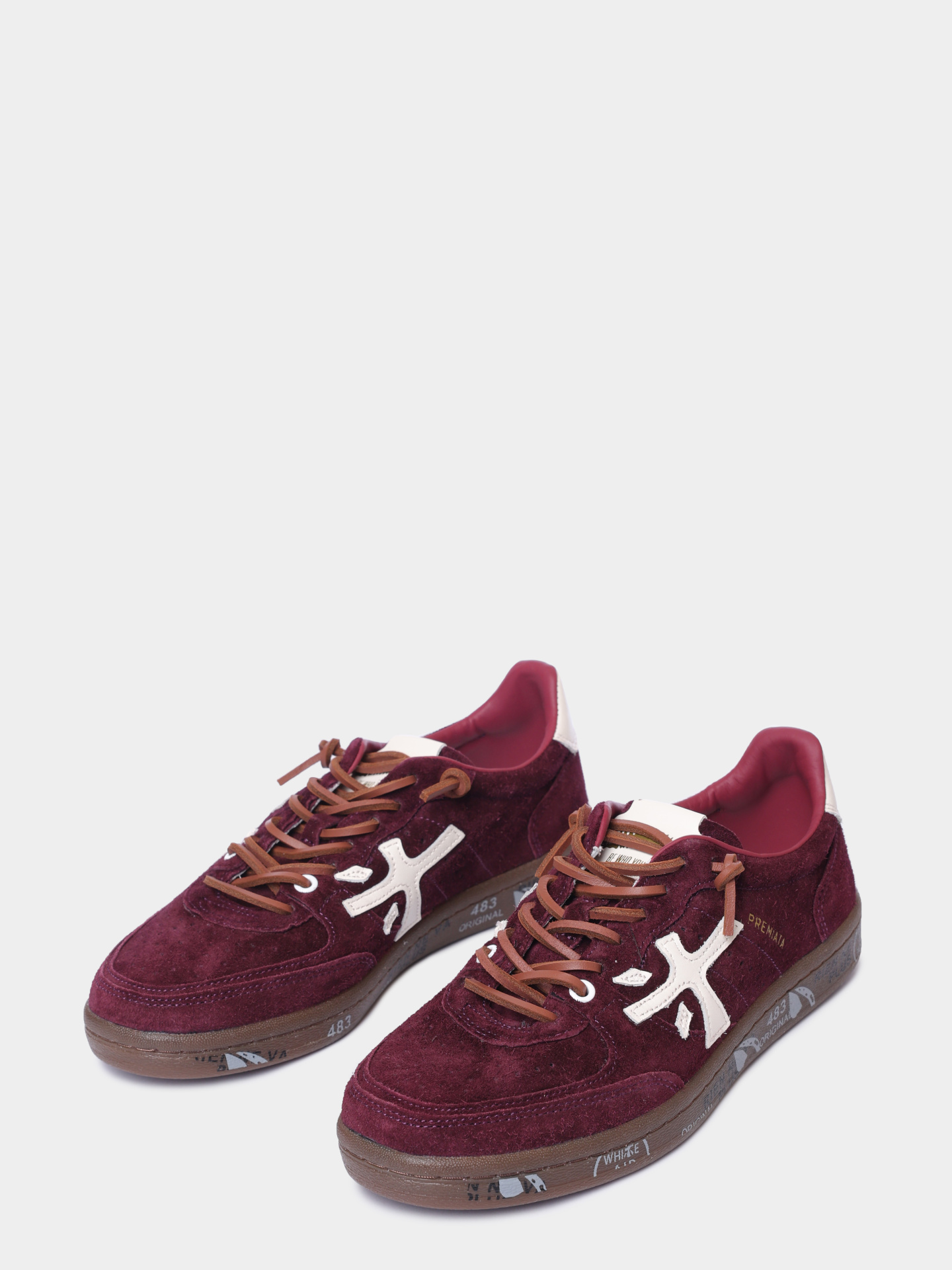 Кеды Premiata BSKT CLAYD VAR 7688 замшевые женские — купить в интернет-магазине Verdistore