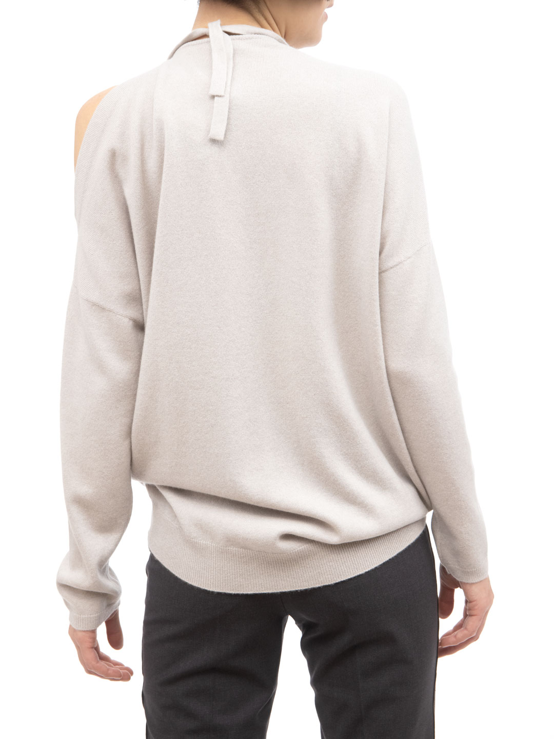 Свитер Brunello Cucinelli M12116109 бежевый женский — купить в интернет-магазине Verdistore