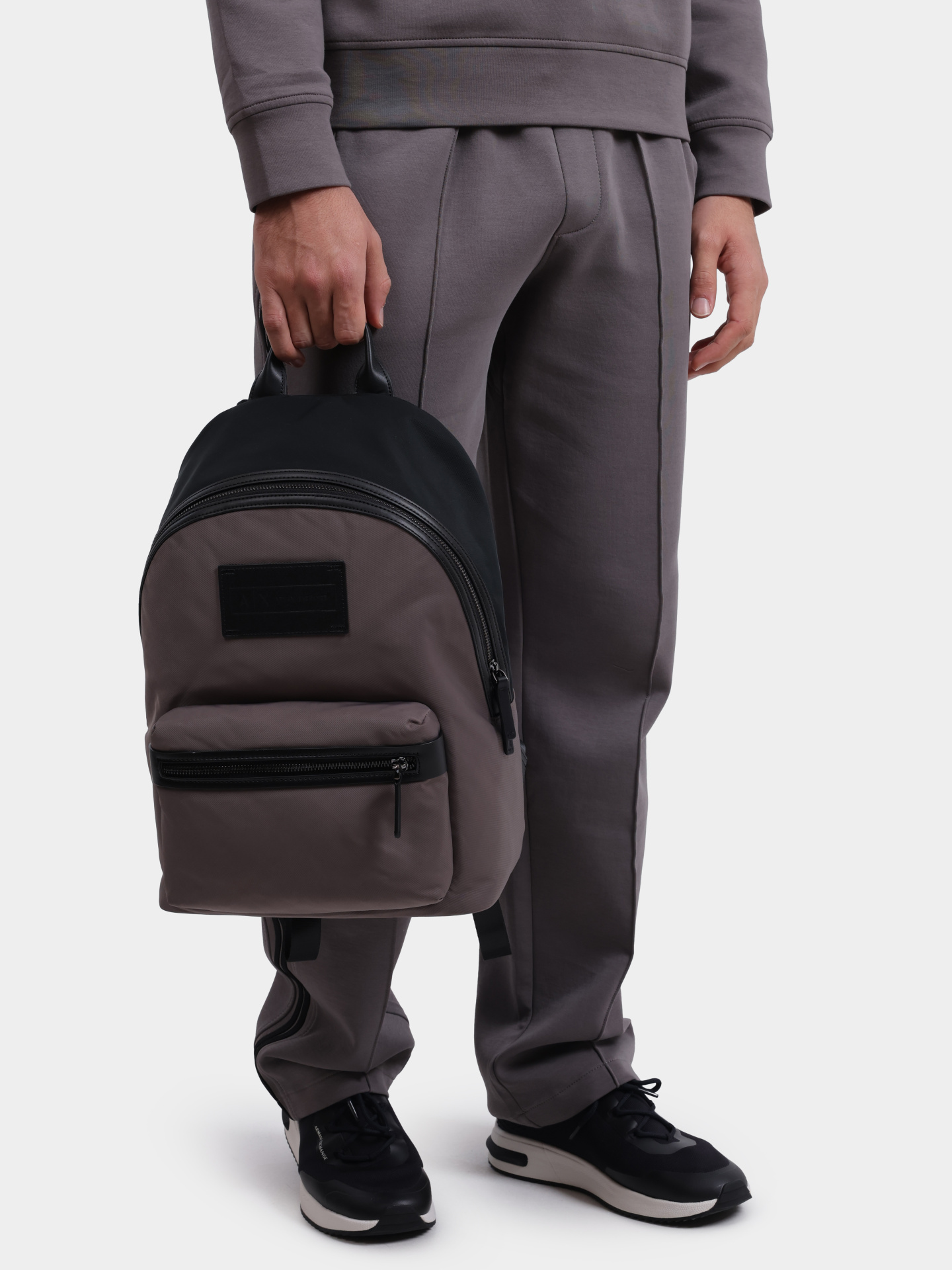 Рюкзак Armani Exchange XM001657 AF17306 M8014 темно-серый мужской — купить в интернет-магазине Verdistore