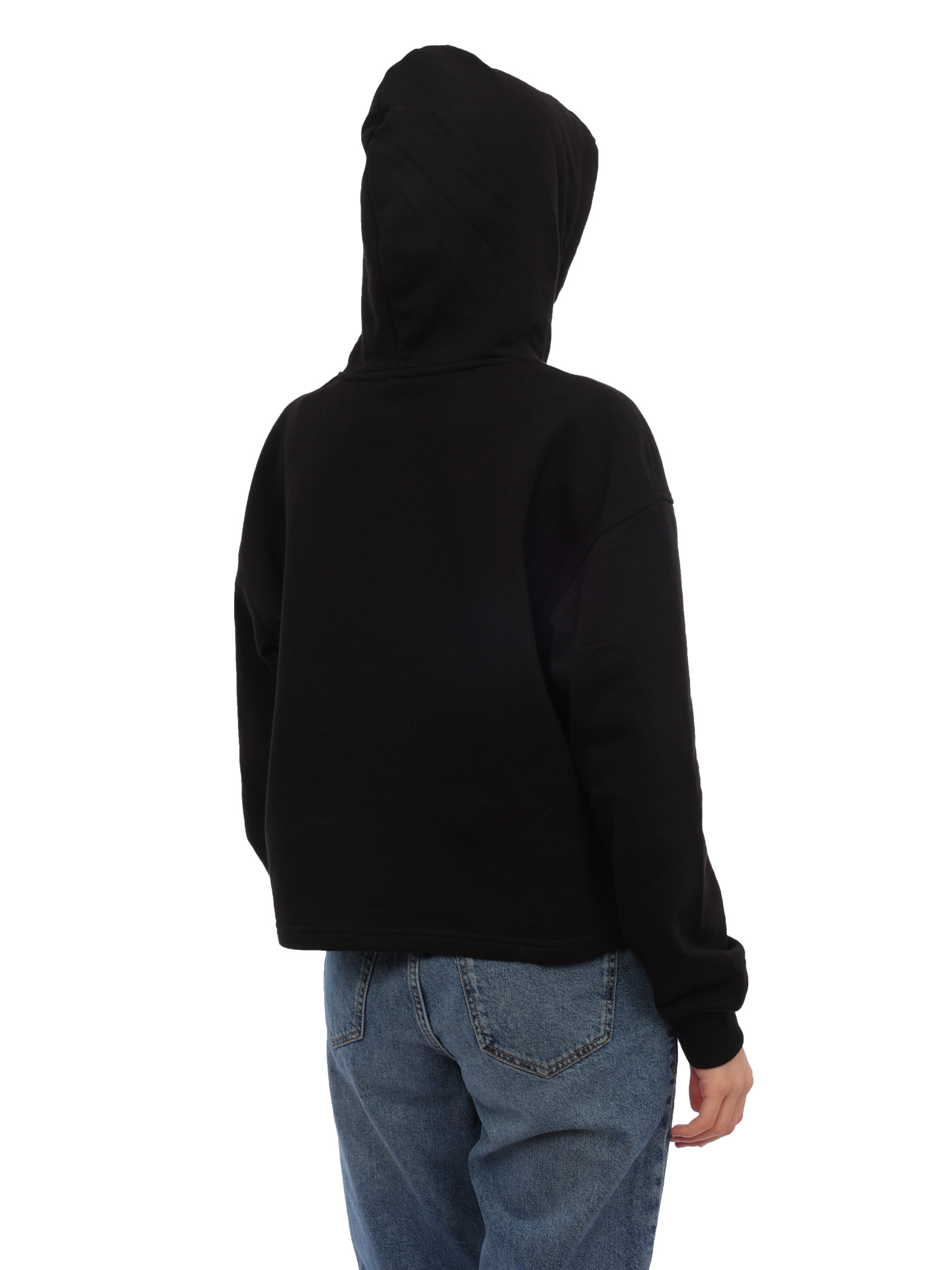 Худи Diesel A103920GRAC9XX черное женское — купить в интернет-магазине Verdistore