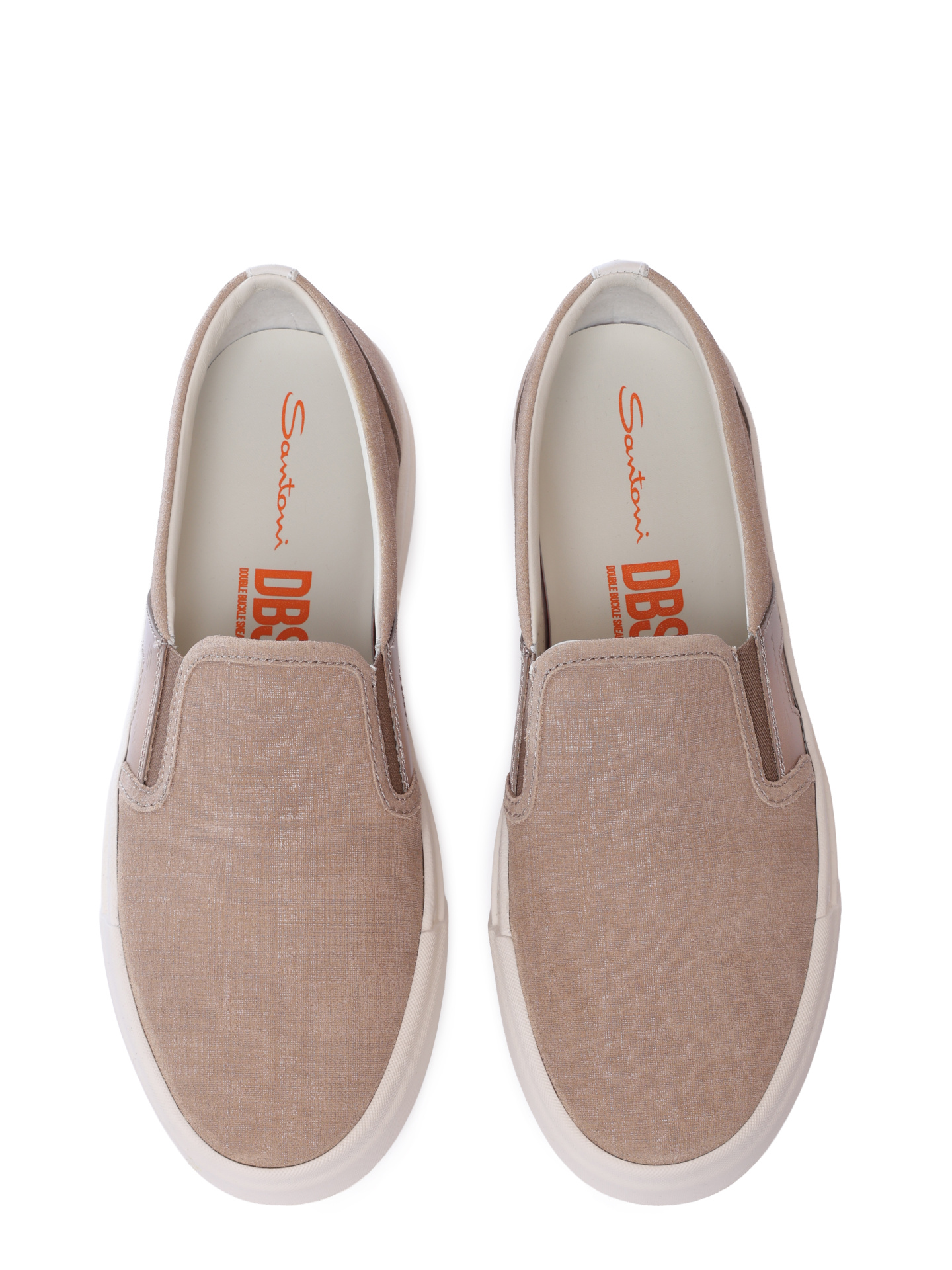 Слипоны Santoni MBGG21946PNNGFCTM50 замшевые мужские — купить в интернет-магазине Verdistore